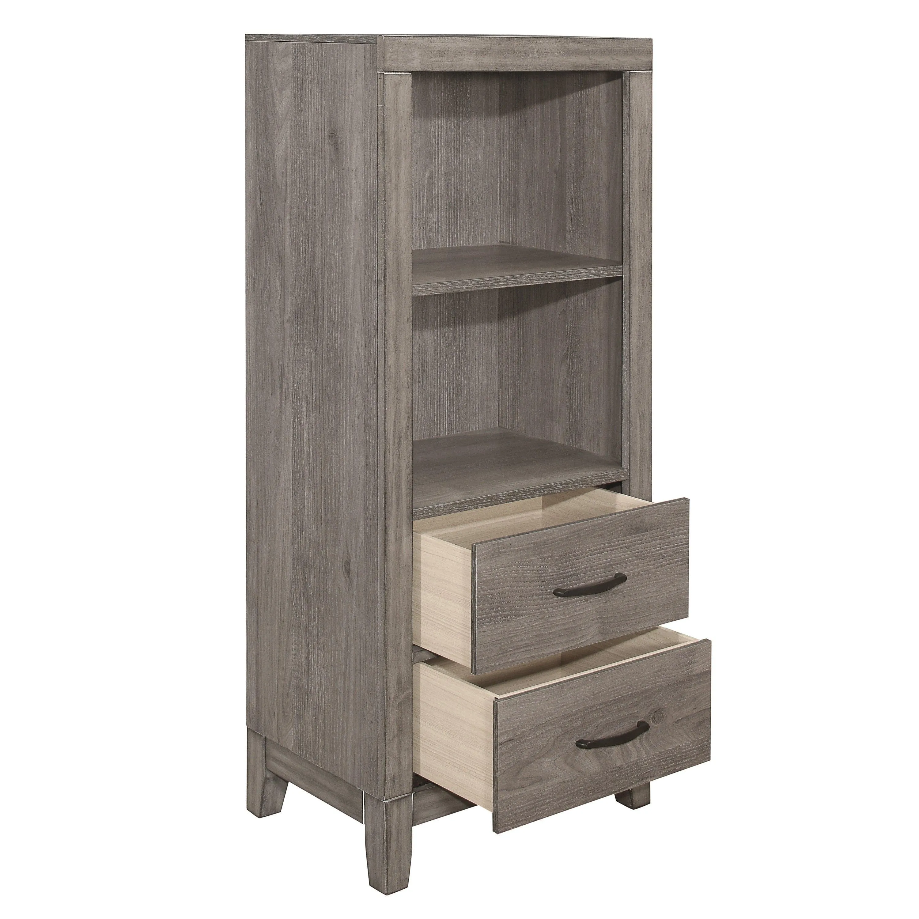 Woodrow Brownish Gray Pier/Tower Nightstand - Image 3