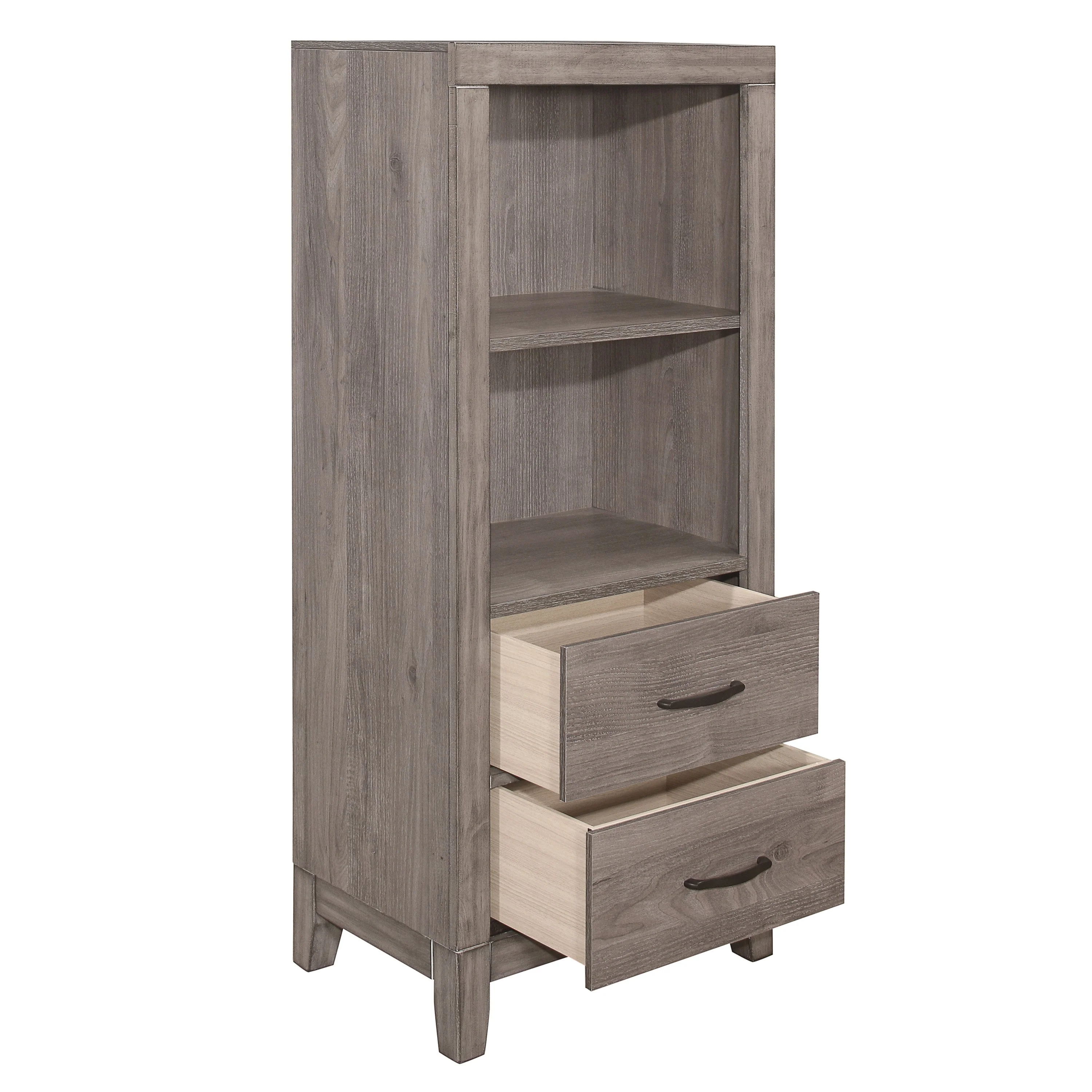 Woodrow Brownish Gray Youth Wall Bed with Toy Boxes - Image 8