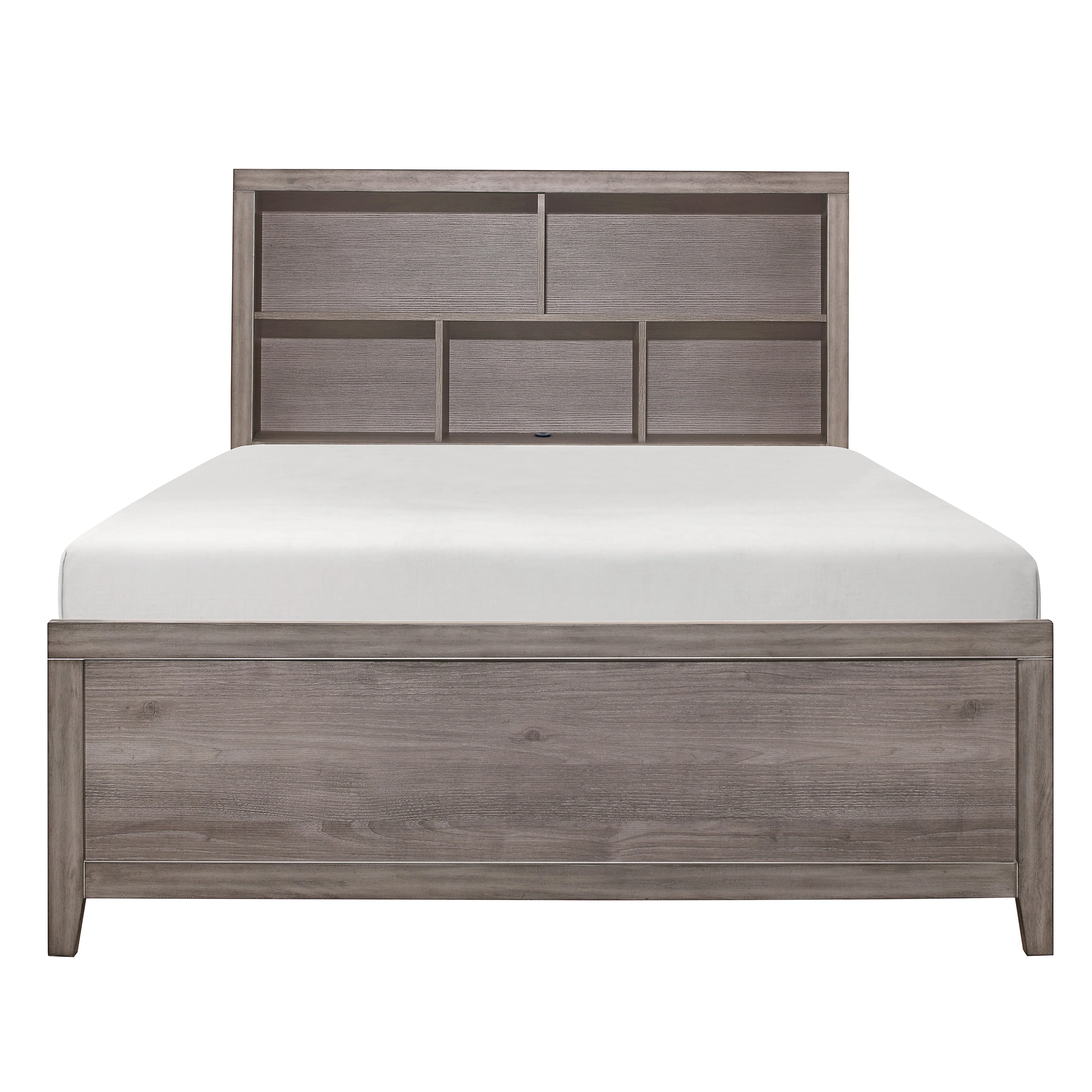 Woodrow Brownish Gray Youth Wall Bedroom Set - Image 3