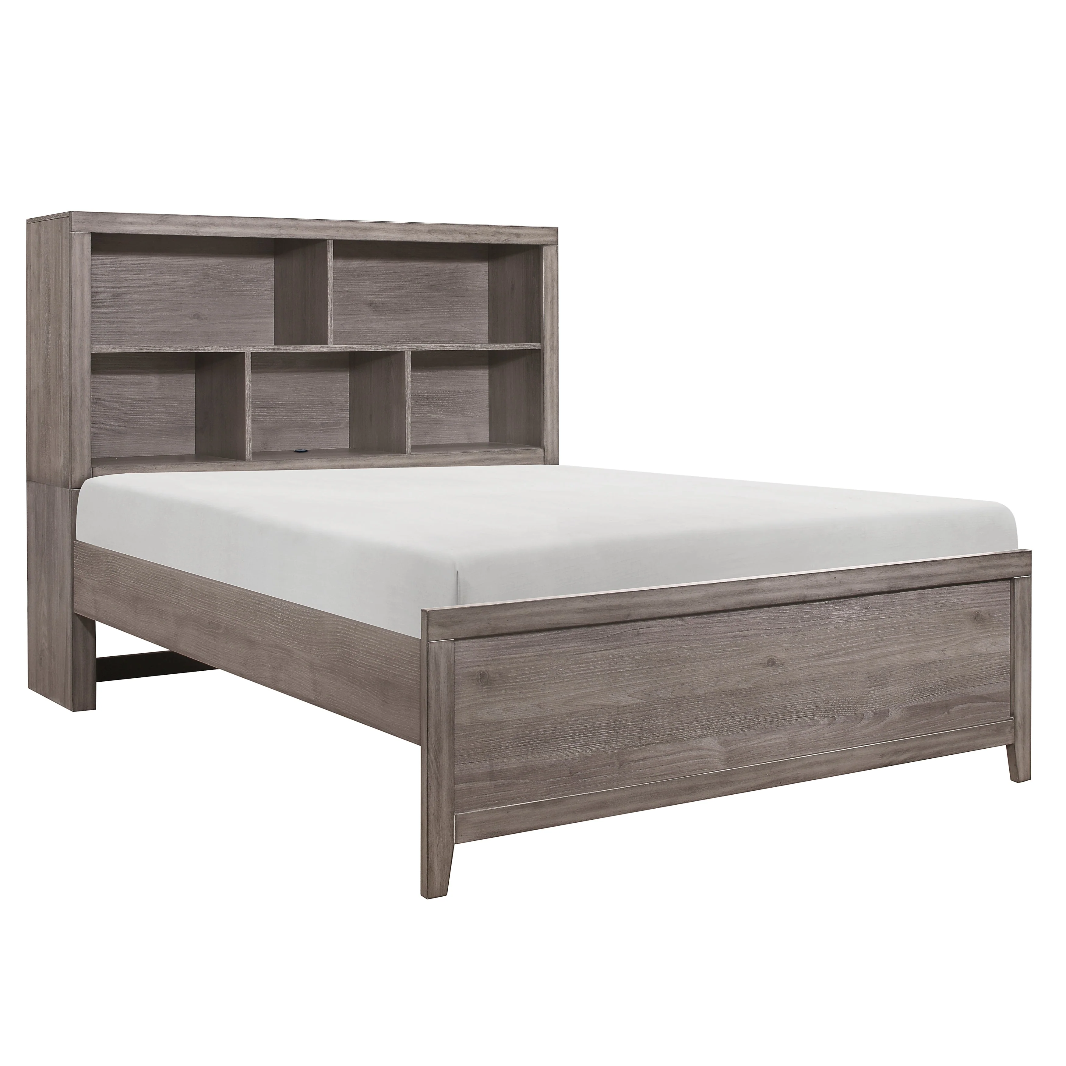 Woodrow Brownish Gray Youth Wall Bedroom Set - Image 4