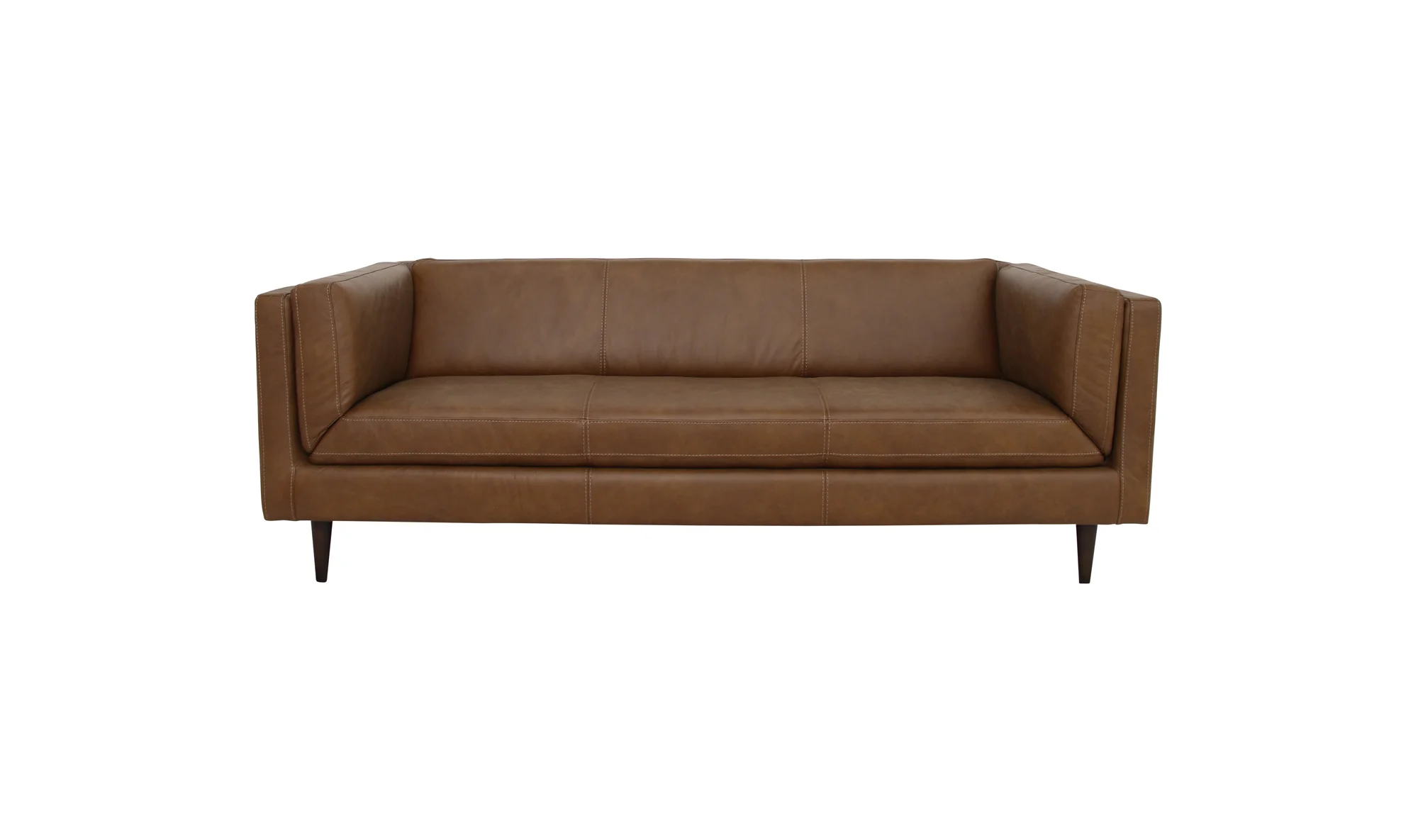 Woods Sofa Brown Leather