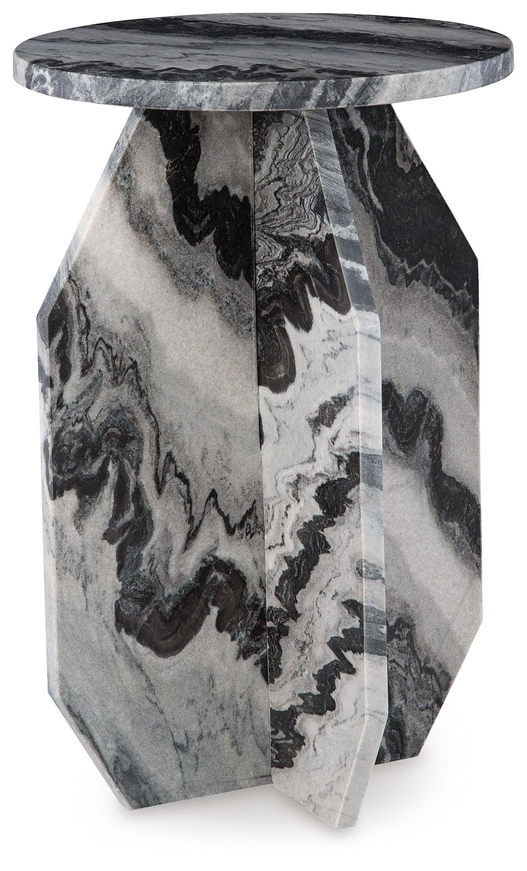 Wrenlane White/Black Accent Table - Image 2