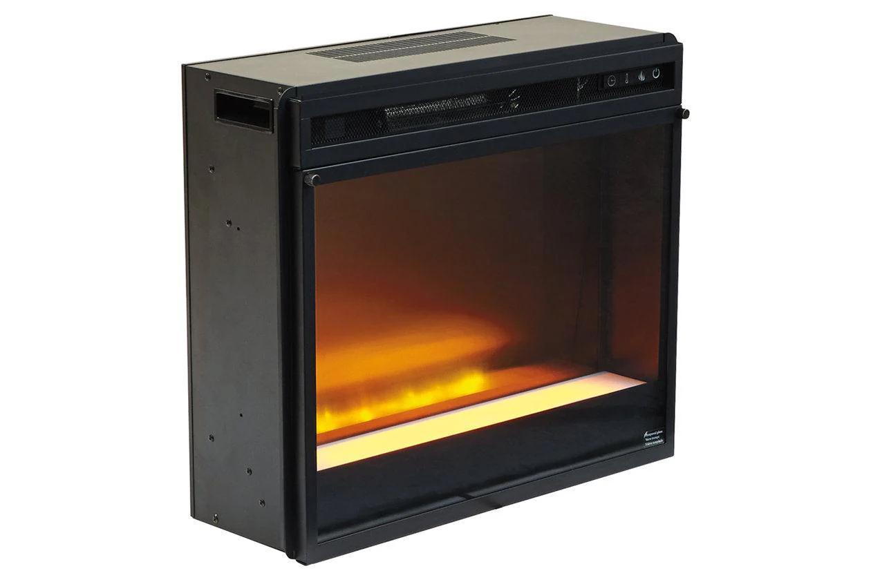 Wynnlow Gray 4-Piece Entertainment Center with Electric Fireplace - Image 8