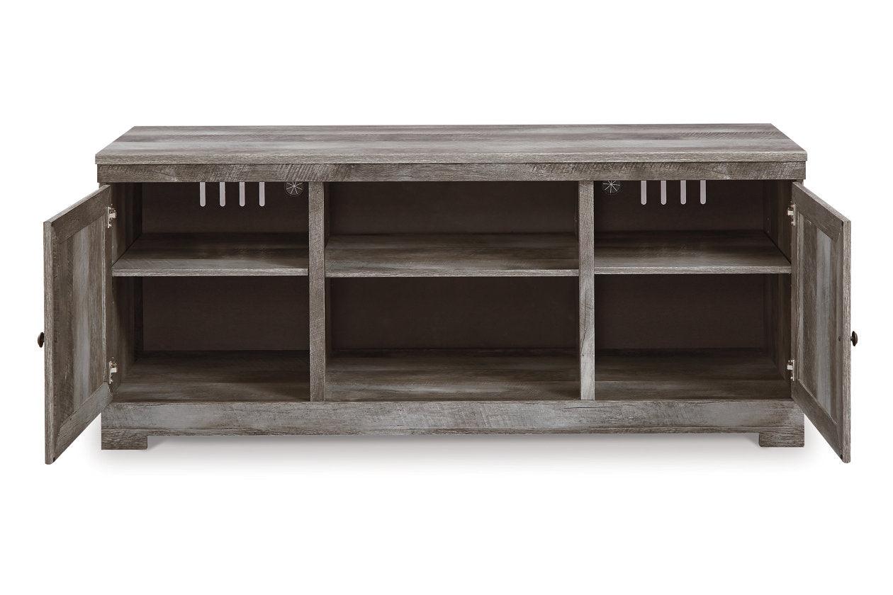 Wynnlow Gray 63" TV Stand with Electric Fireplace - Image 6