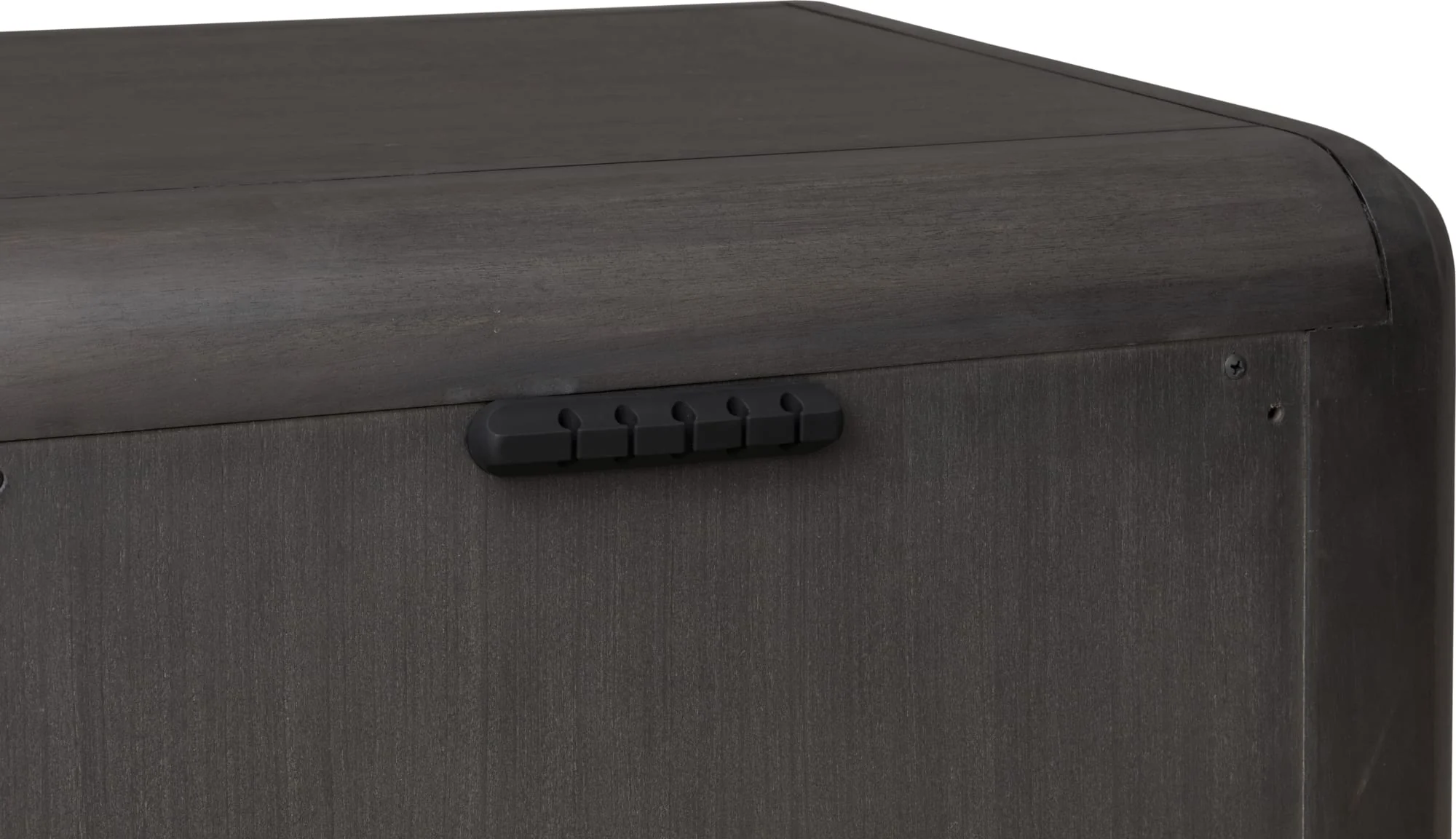 Xolani Jaguar One Drawer Acacia Wood Nightstand - Image 10