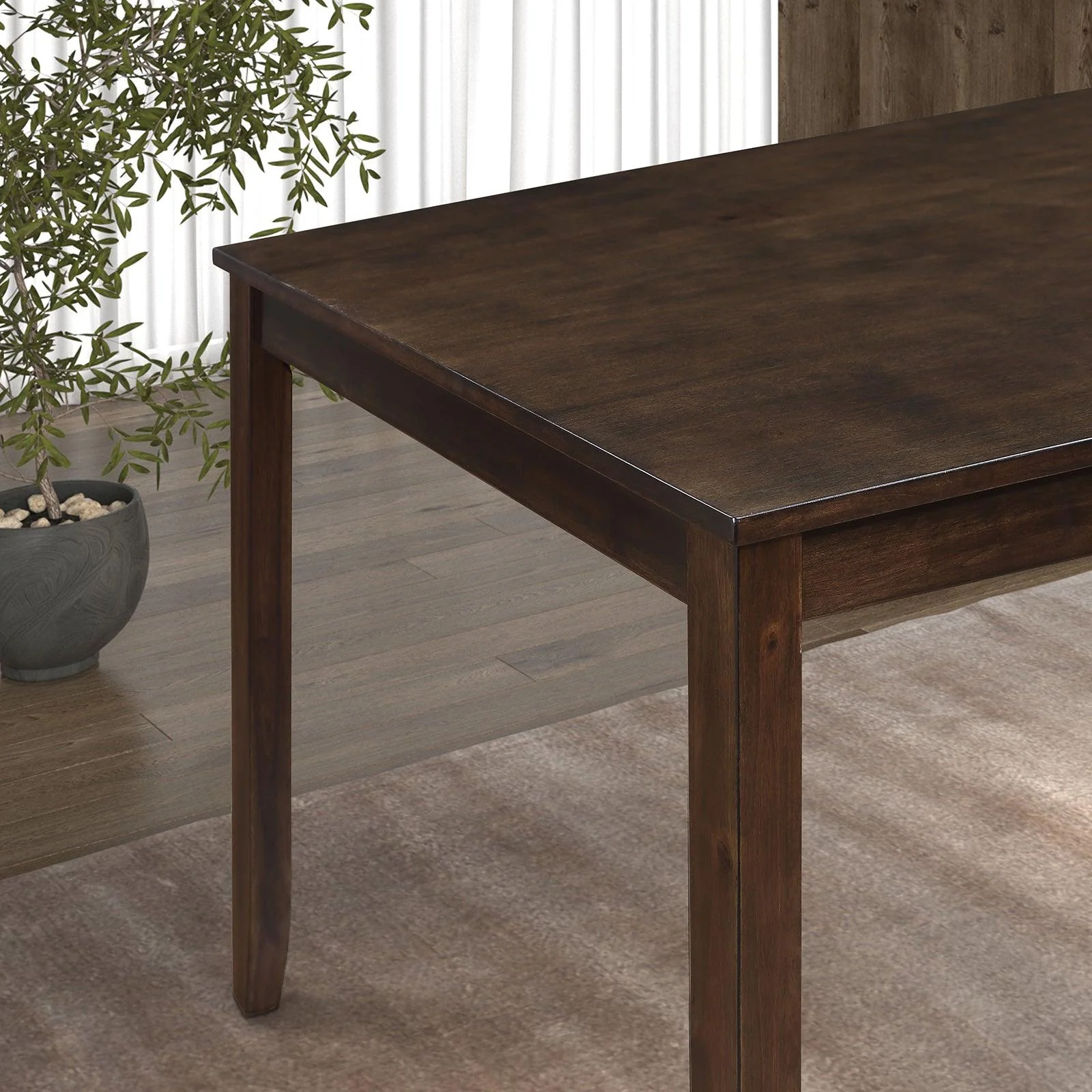 Yamhill Dark Cherry 5 Pc. Dining Table Set - Image 3