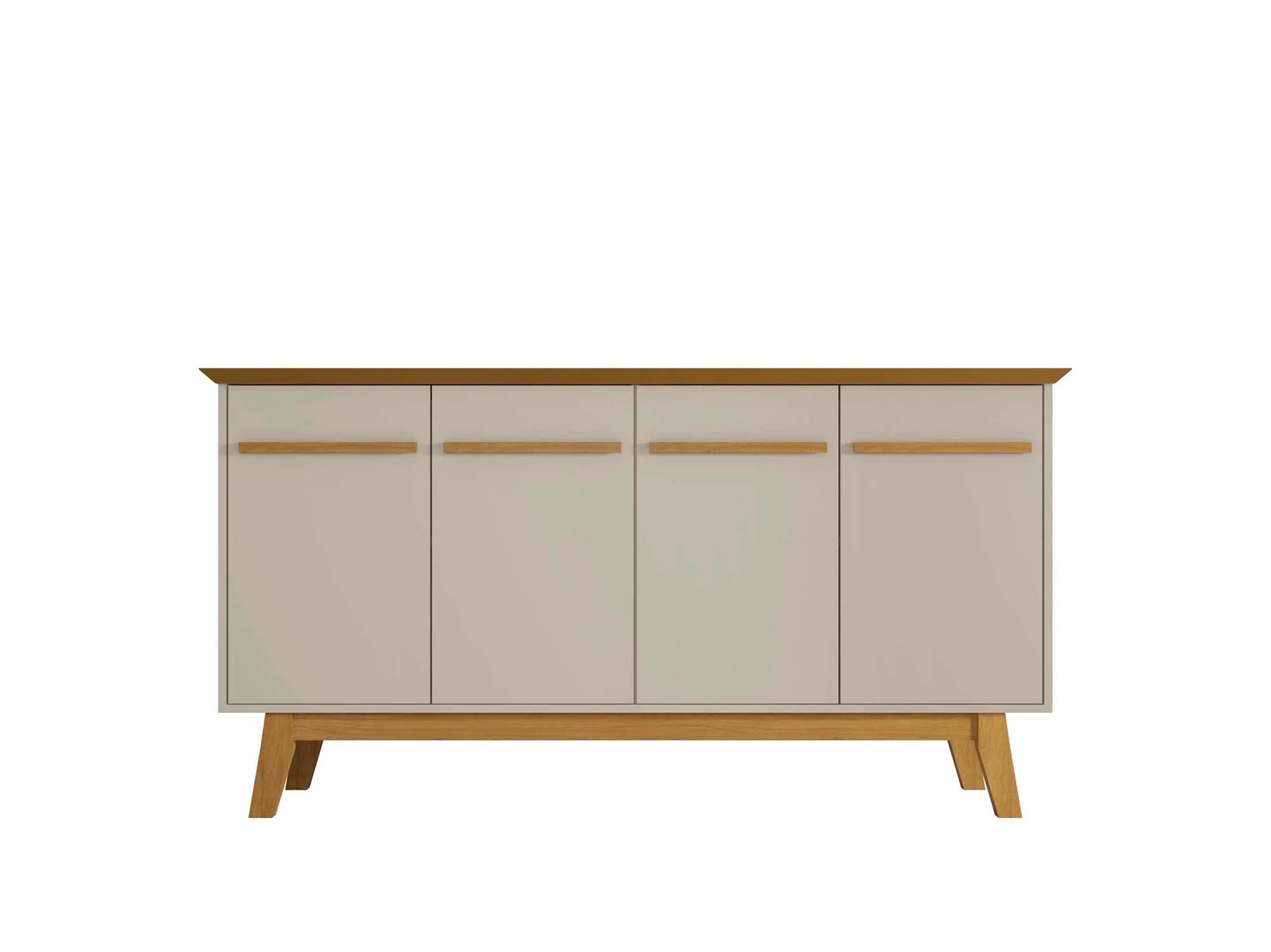 Yonkers 62.99 Sideboard in Off White and Cinnamon