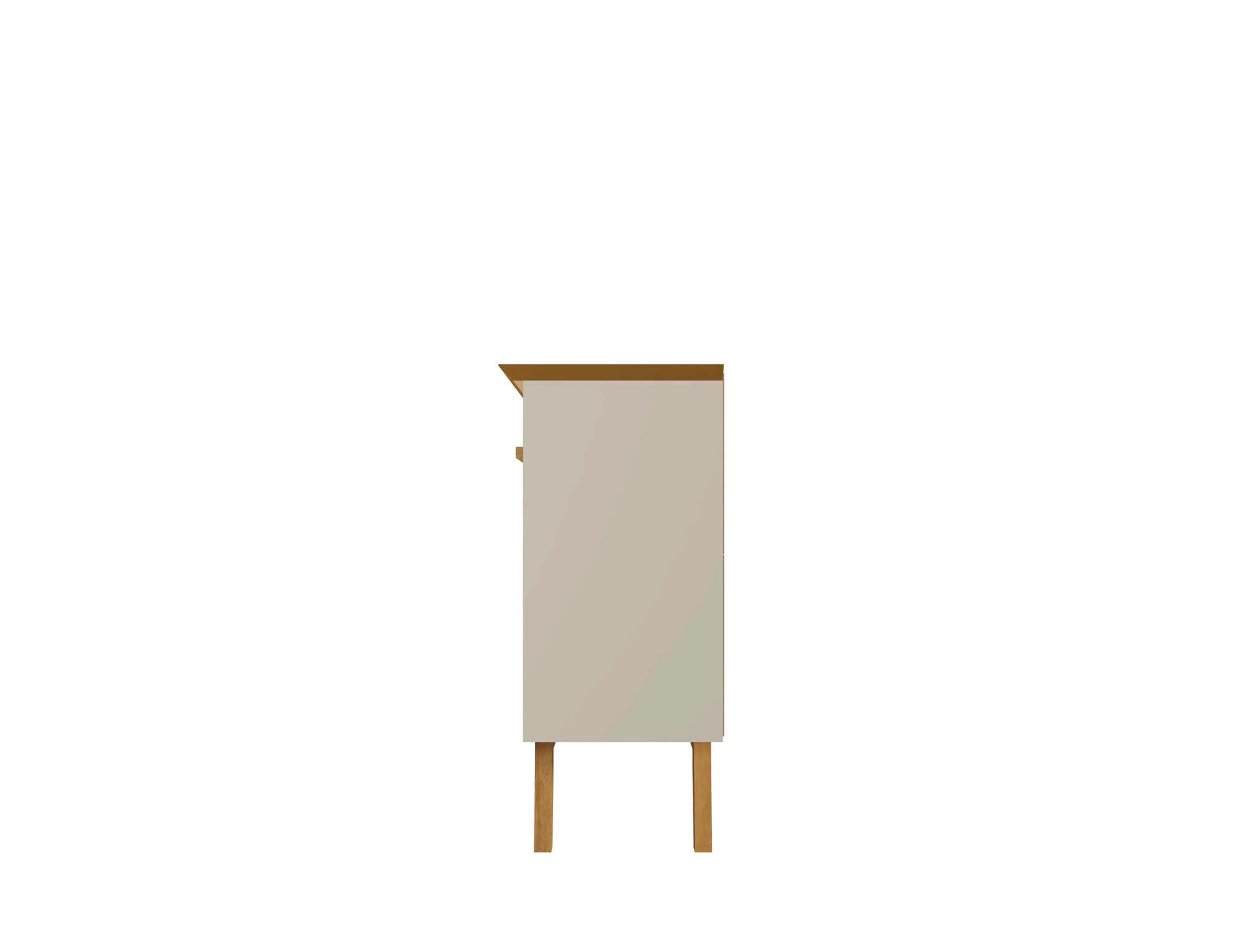 Yonkers 62.99 Sideboard in Off White and Cinnamon - Image 6
