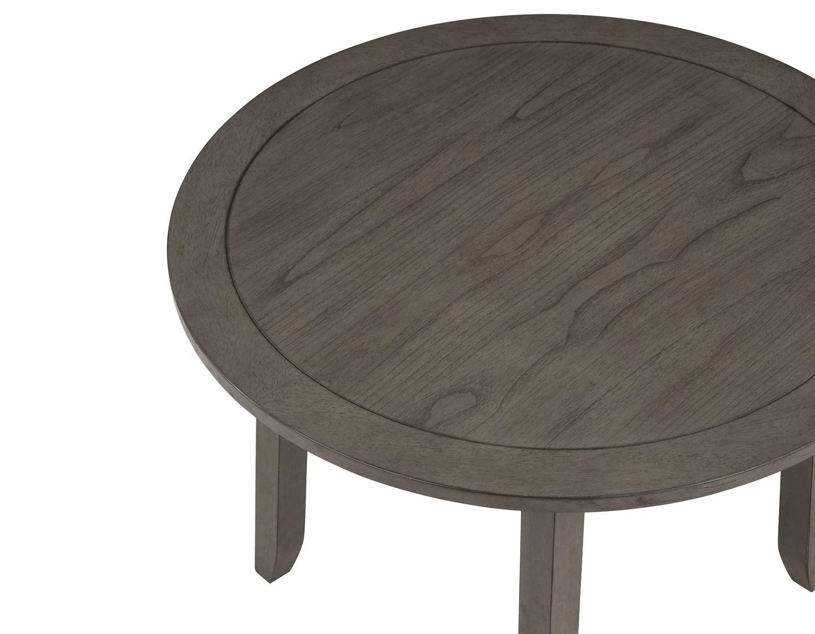 Yorktown Gray 5-Piece Round Dining Room Set - Image 7