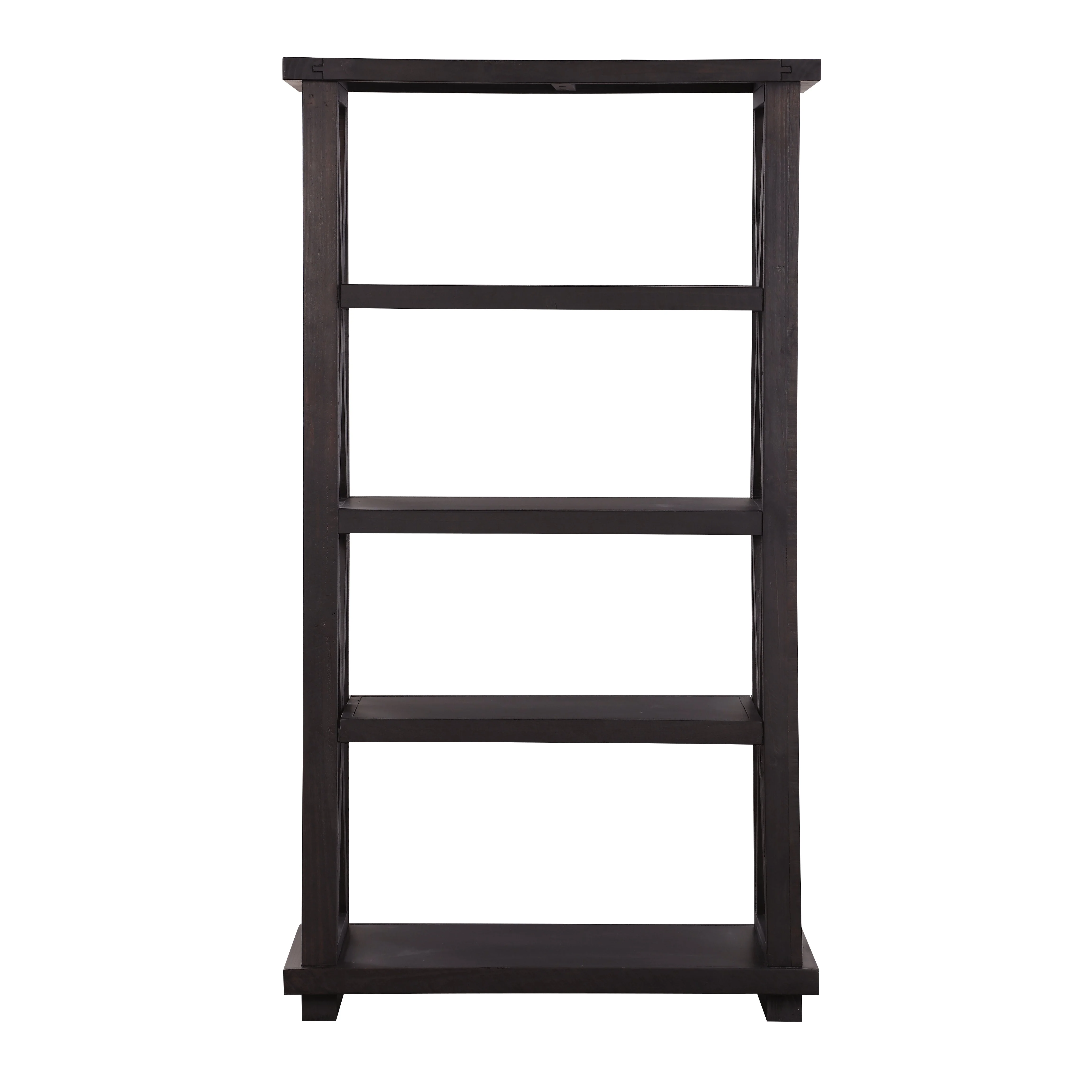 Yosemite Solid Wood Bookcase in Cafe - Image 4
