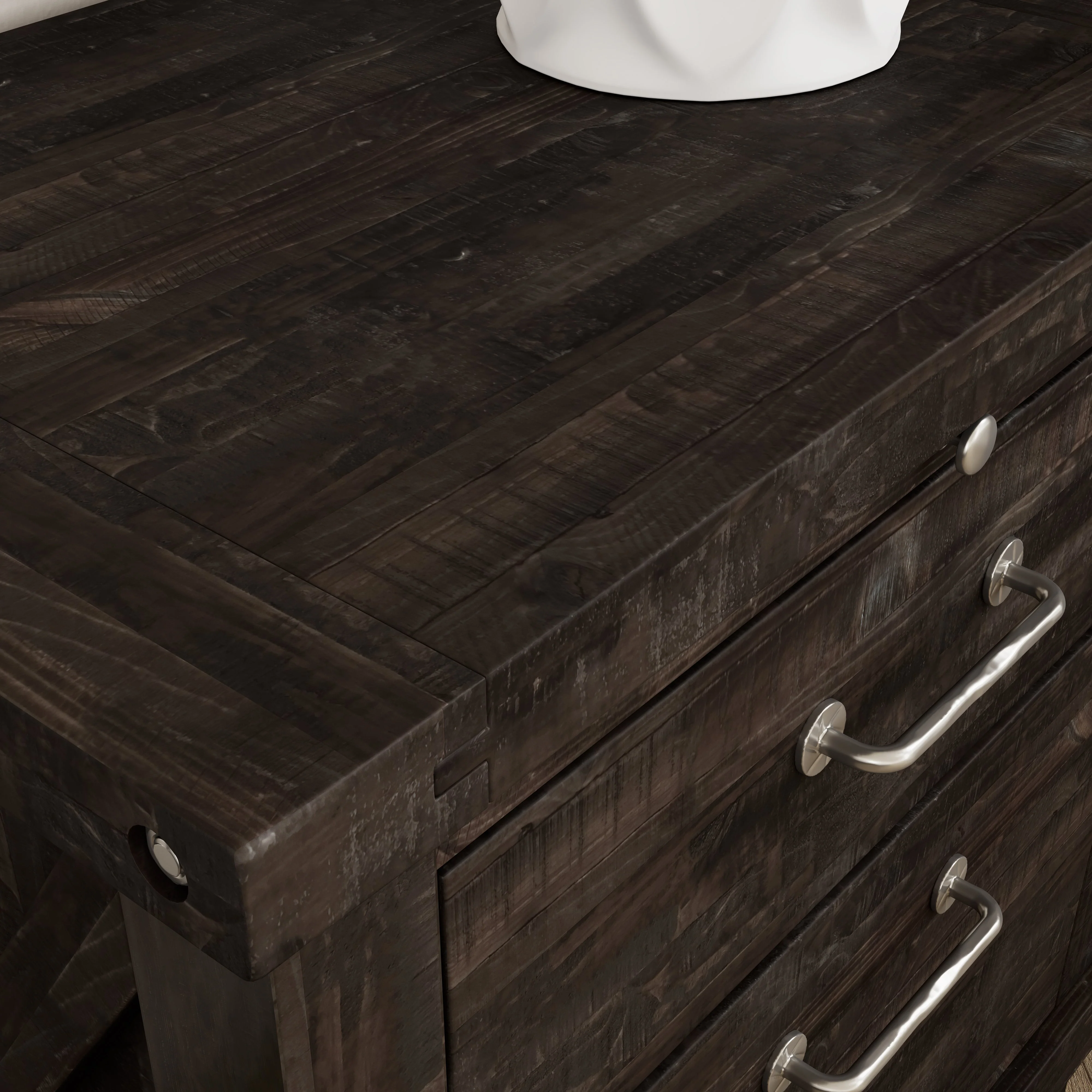 Yosemite Solid Wood Dresser in Cafe - Image 8