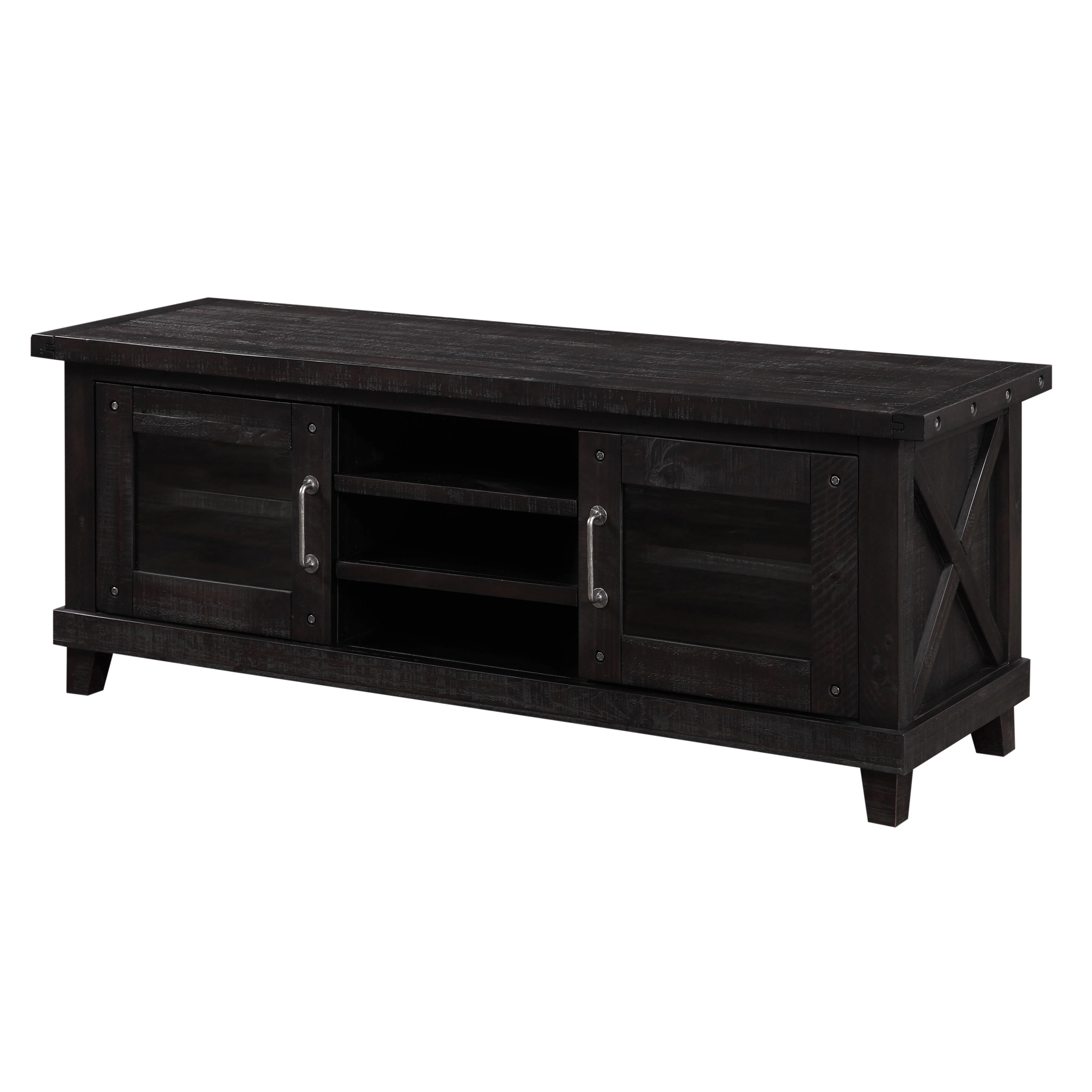 Yosemite Solid Wood Media Console in Cafe - Image 4