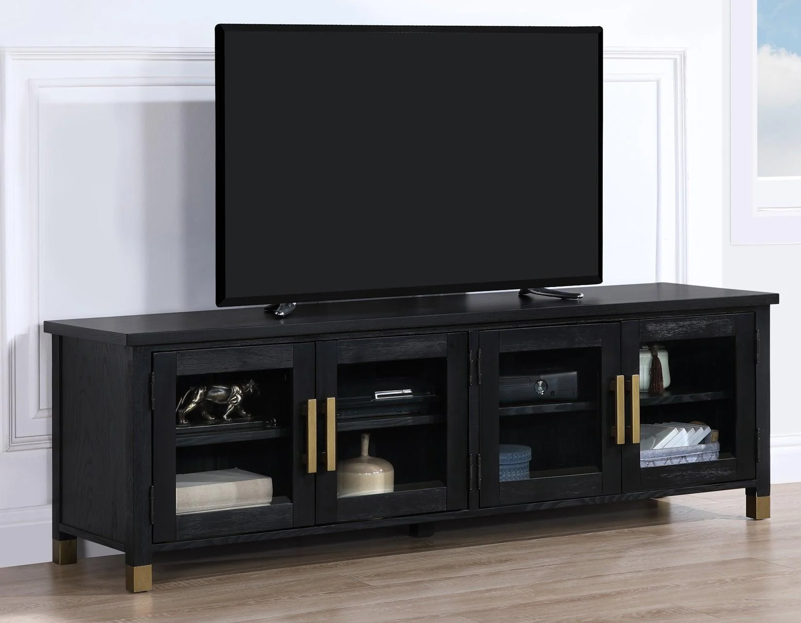 Yves Black 64″ TV Stand - Image 6