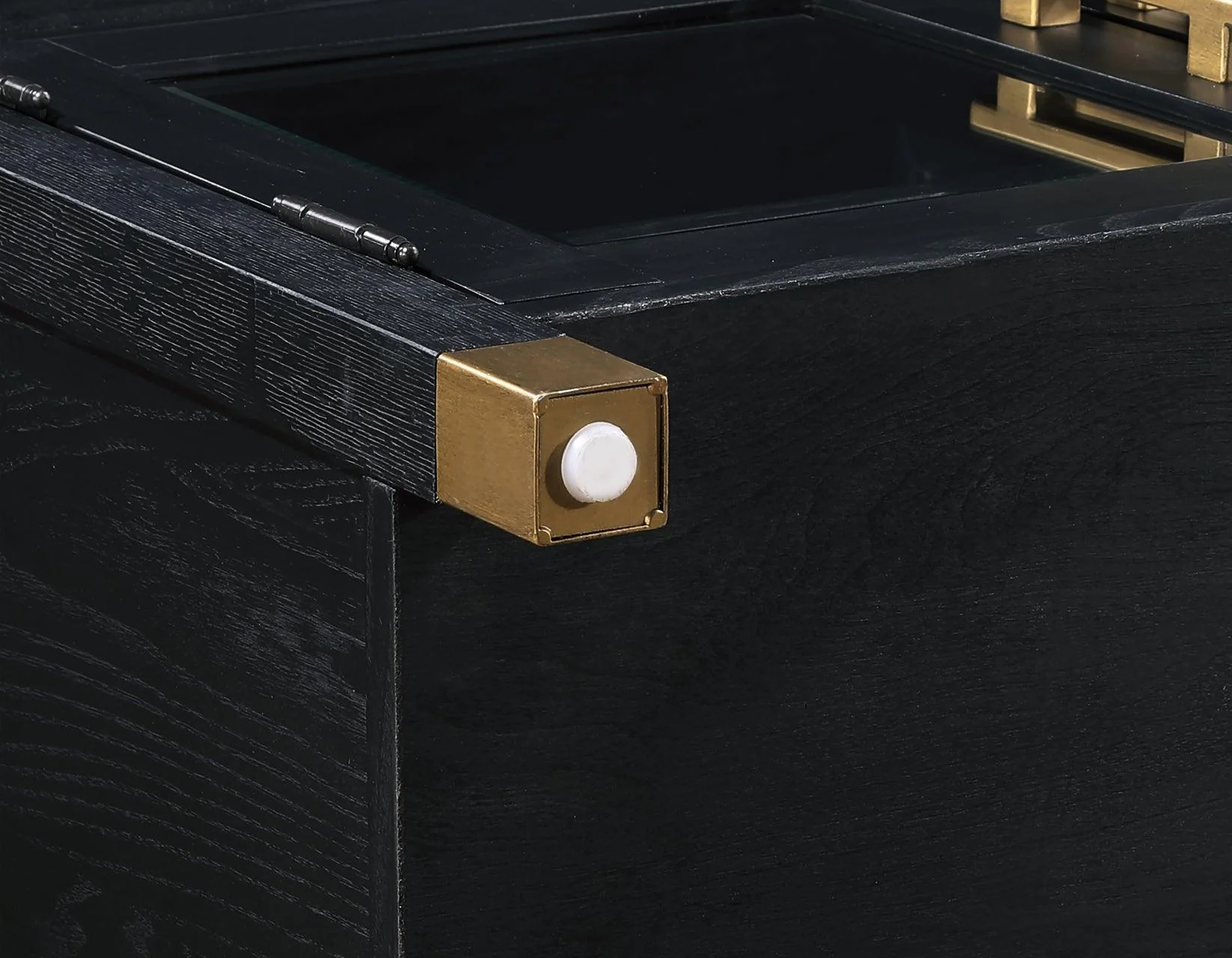 Yves Black 64″ TV Stand - Image 7