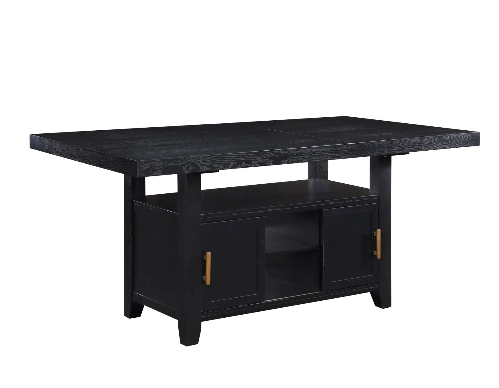 Yves Charcoal Storage Counter Height Dining Set - Image 4