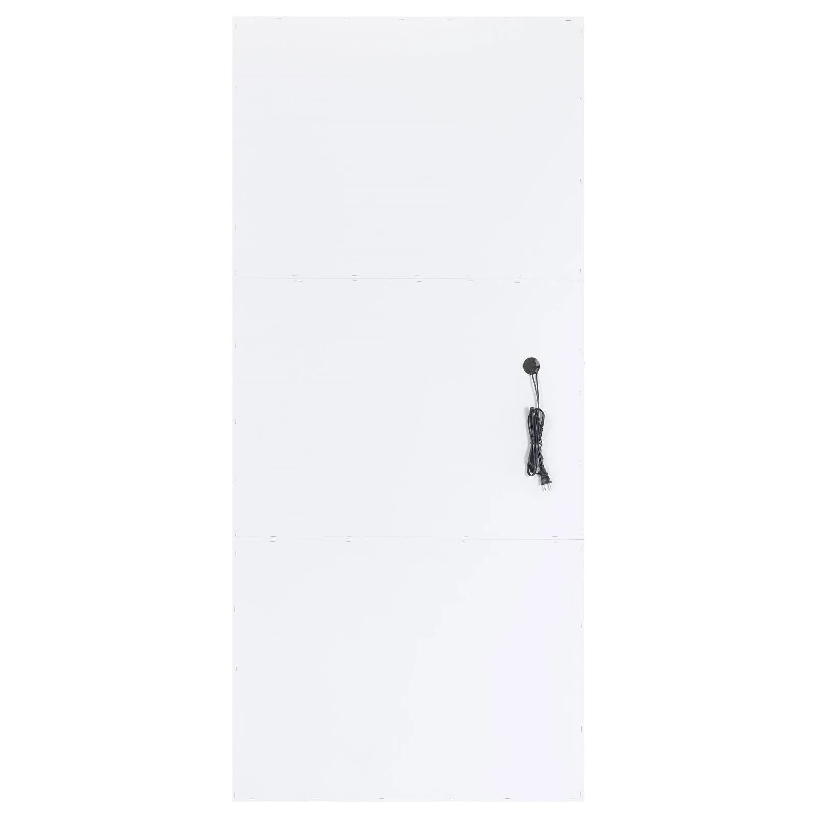 Zayan White High Gloss Full Length Floor Mirror With Lighting - Image 8