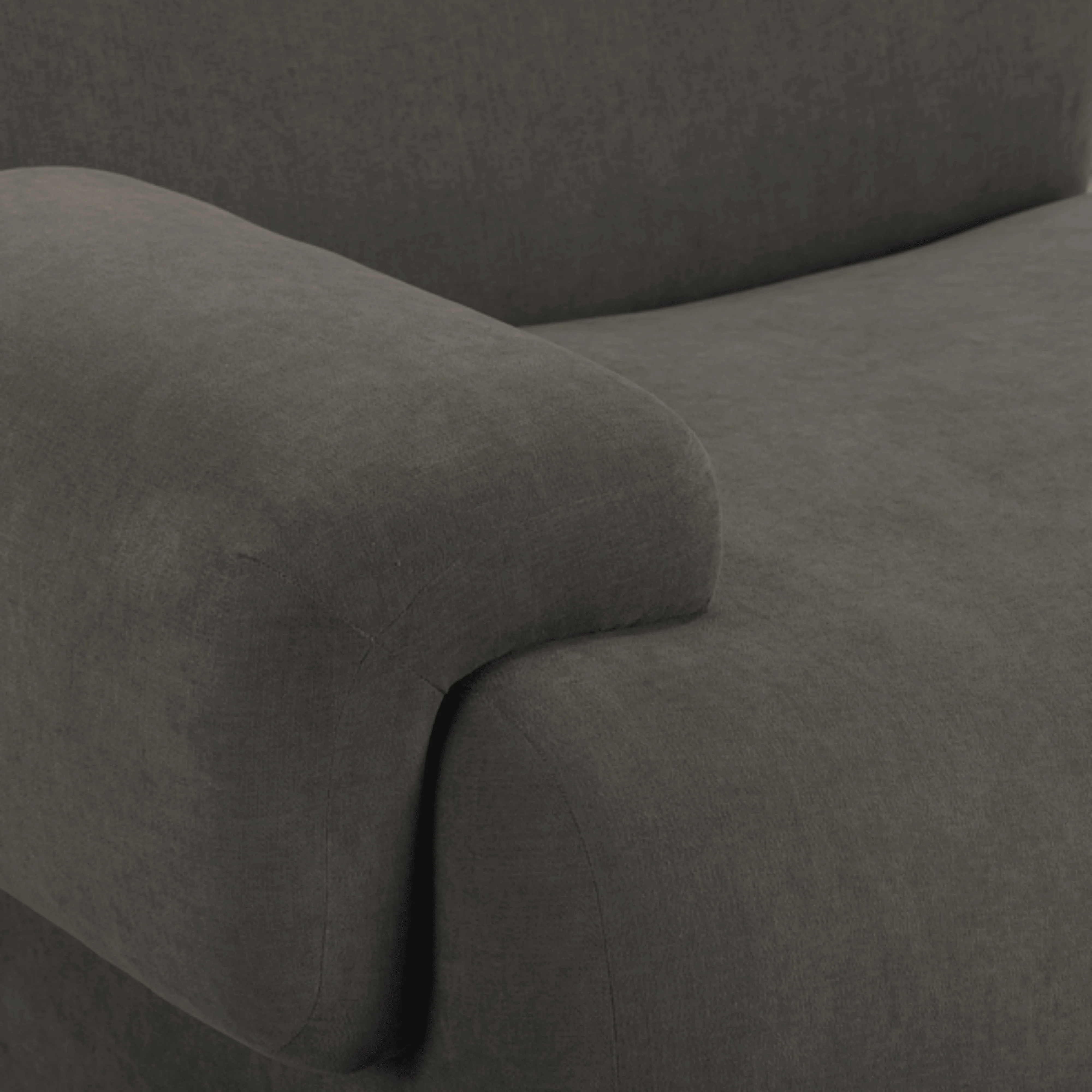 Zenith 116.5" Contract-Grade Upcycled Fabric Modular Sofa - Image 17