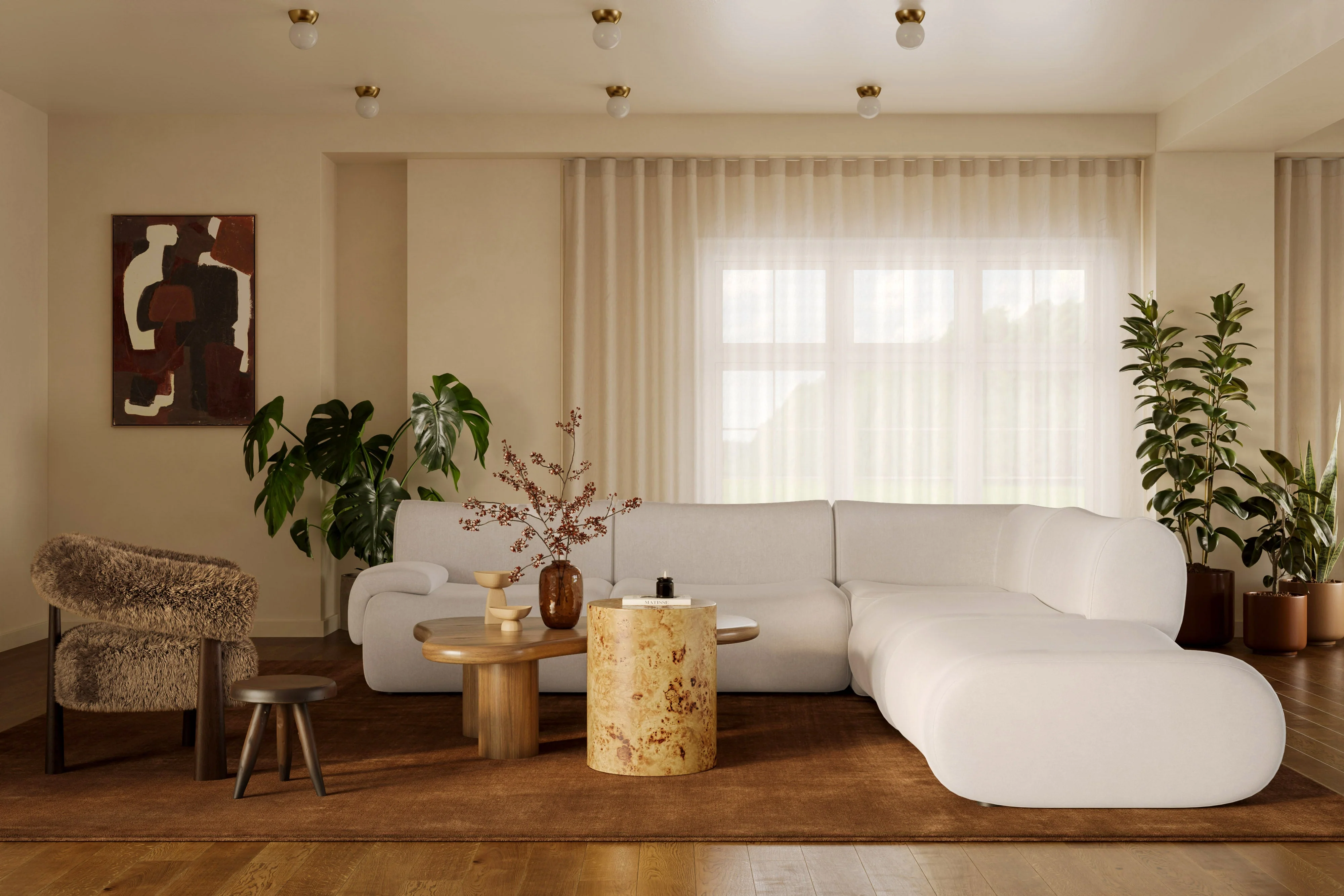 Zenith 5-Piece Modular Sectional - Image 2