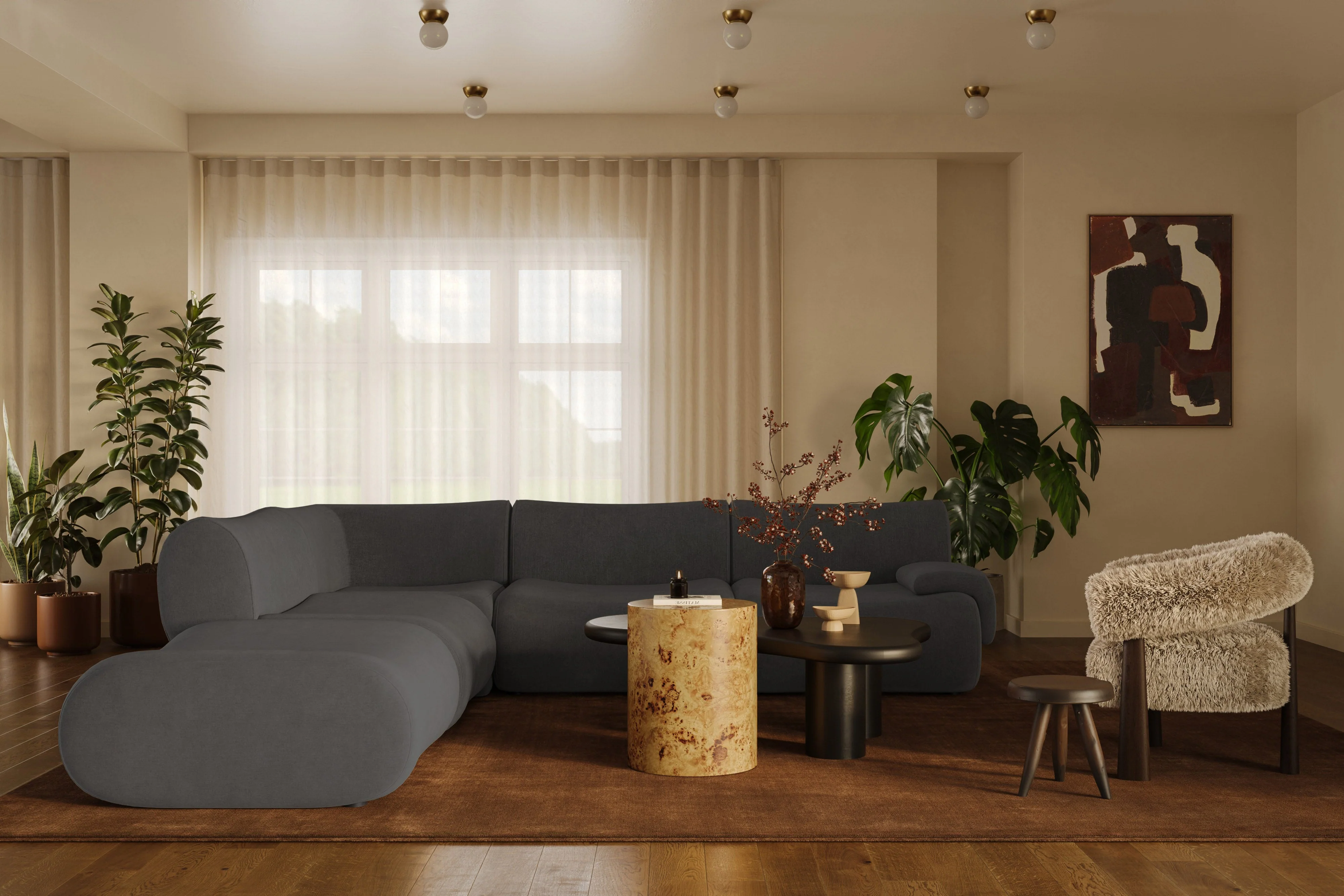 Zenith 5-Piece Modular Sectional - Image 52