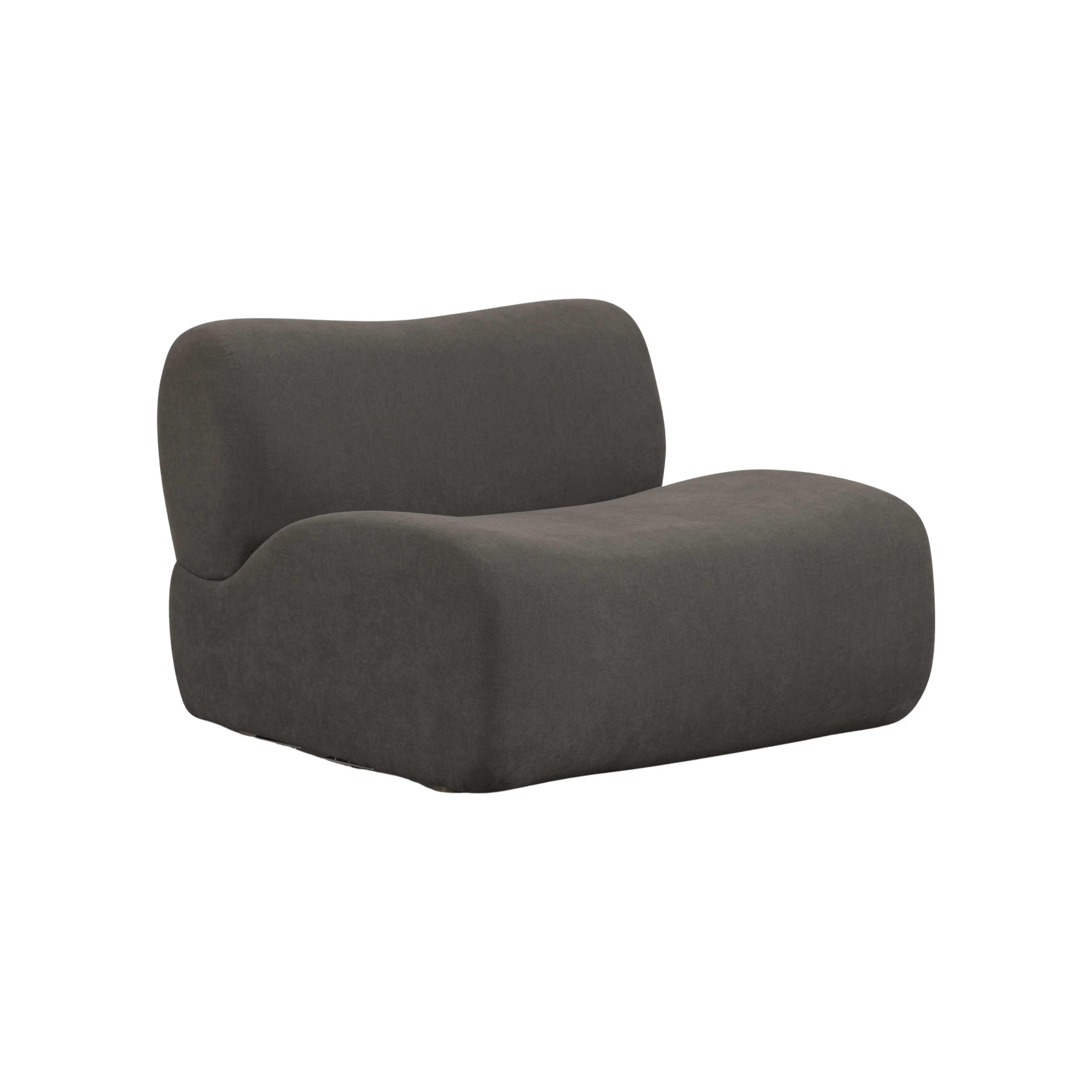 Zenith Contract-Grade Upcycled Fabric Armless Chair - Image 8