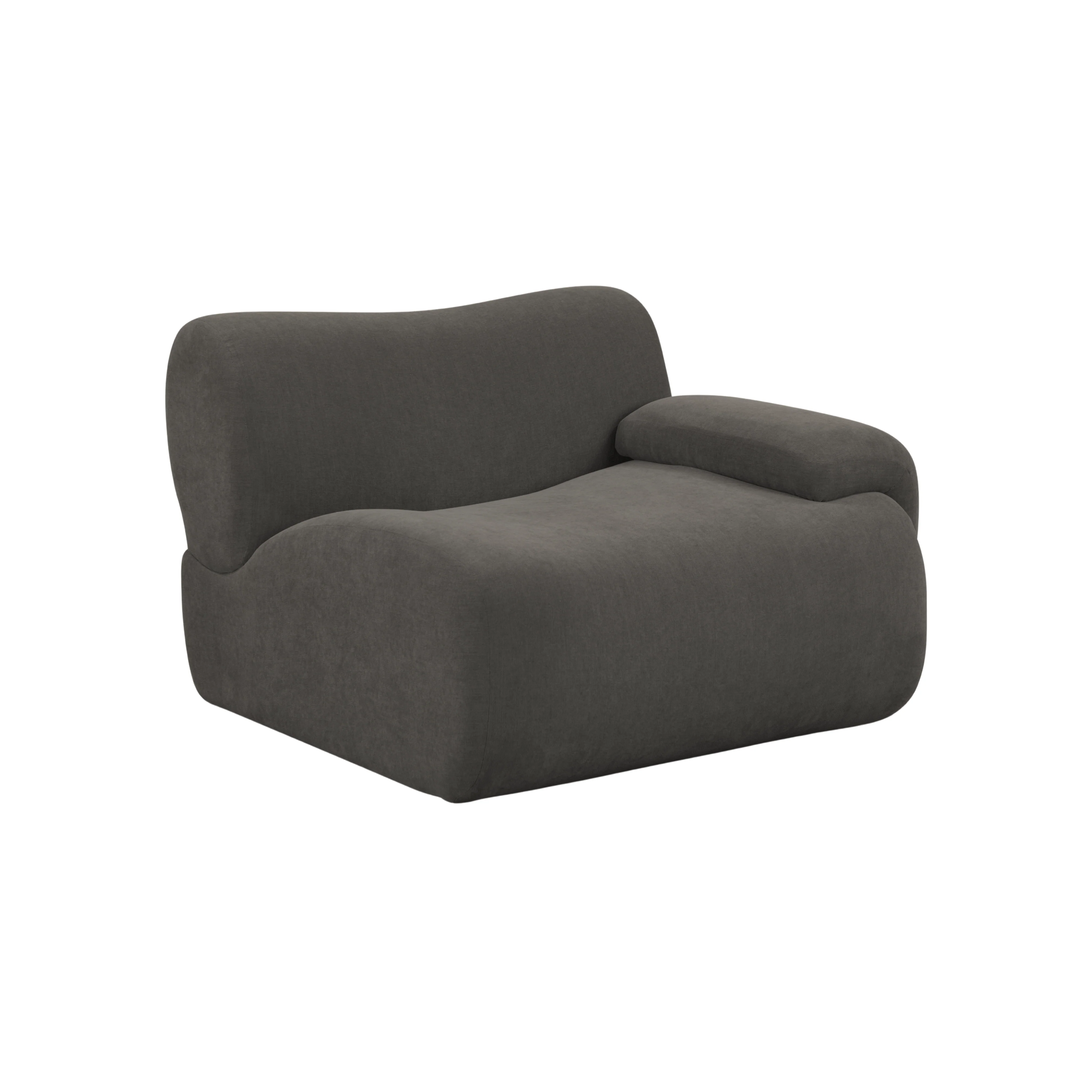 Zenith Contract-Grade Upcycled Fabric Corner Chair - Image 16
