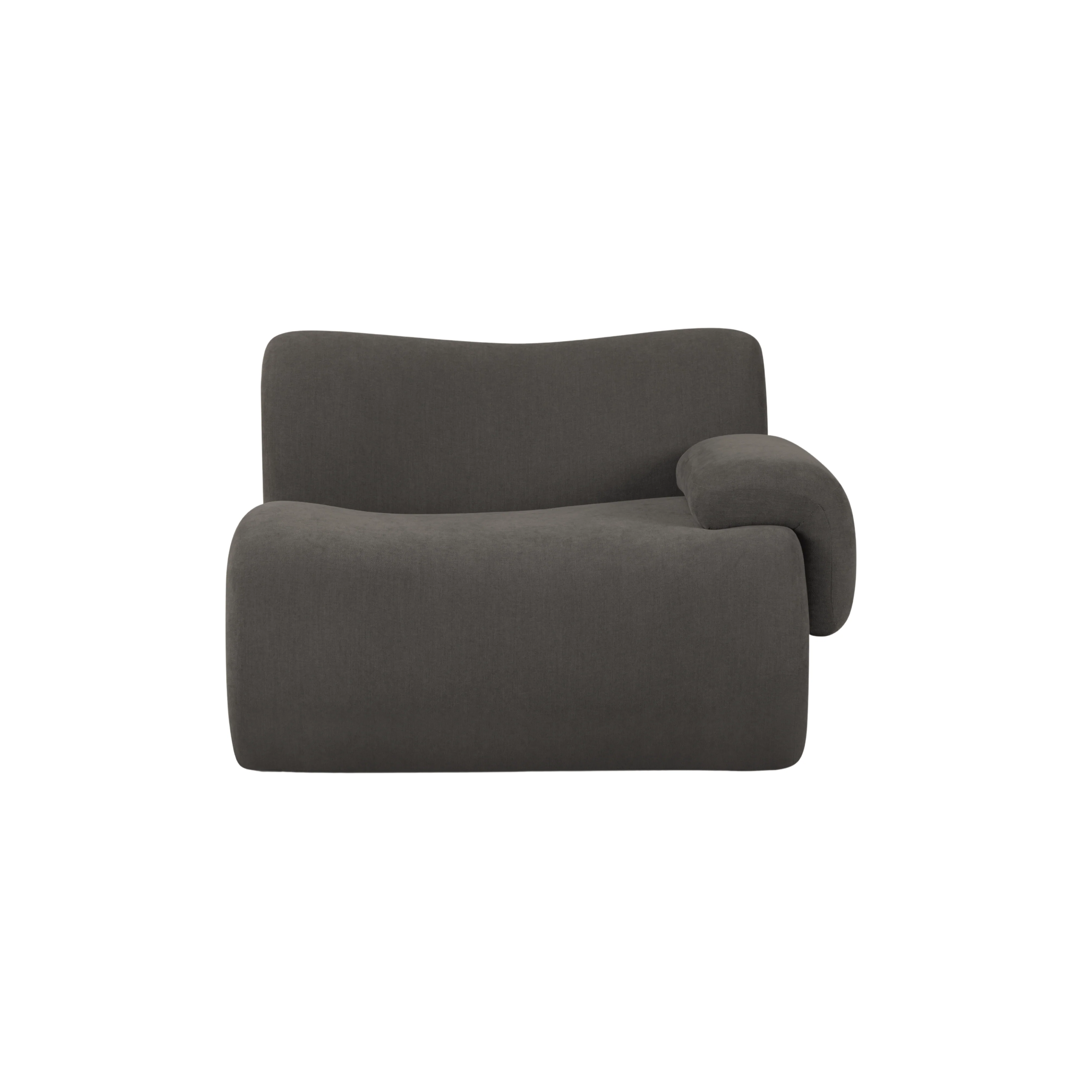 Zenith Contract-Grade Upcycled Fabric Corner Chair - Image 17
