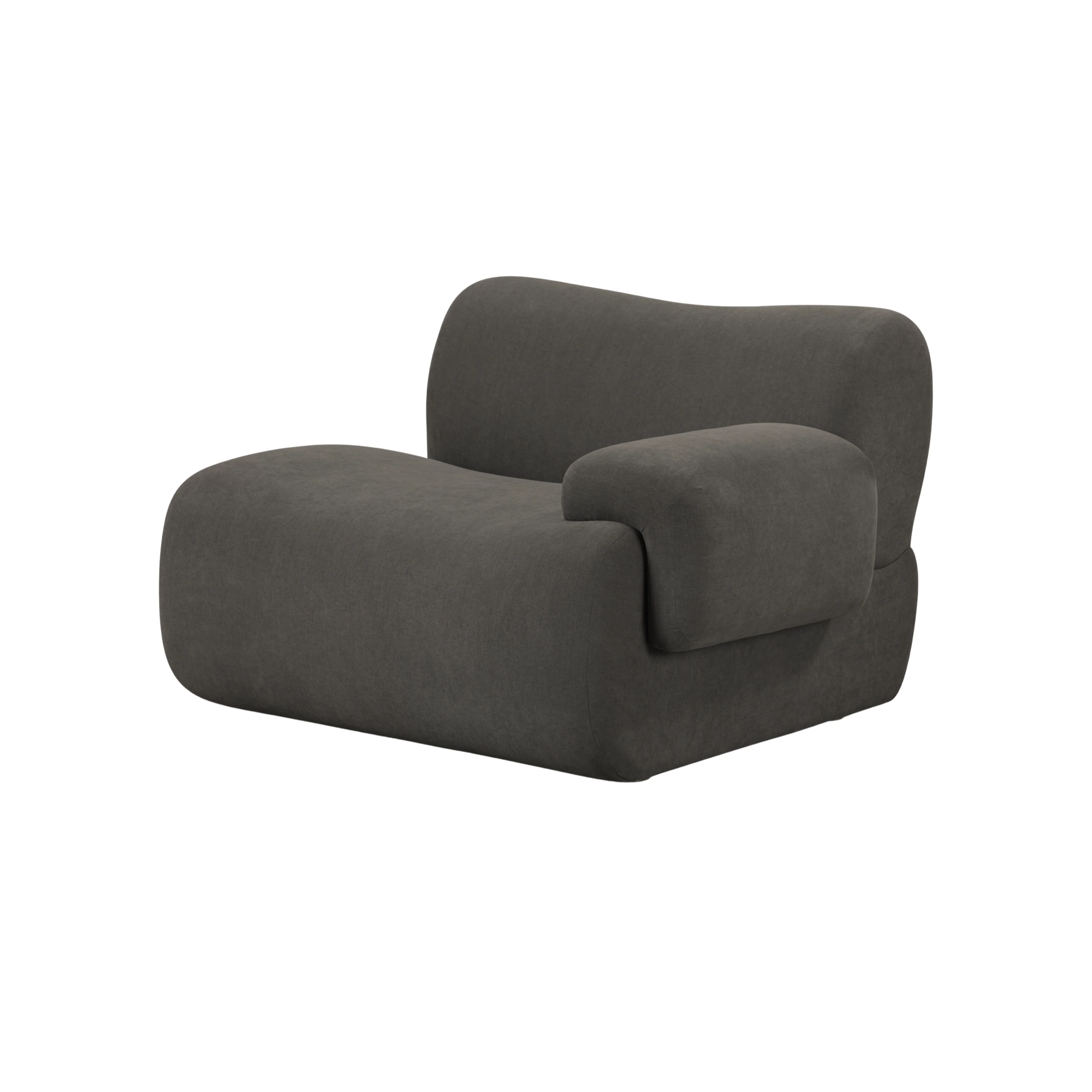 Zenith Contract-Grade Upcycled Fabric Corner Chair - Image 18