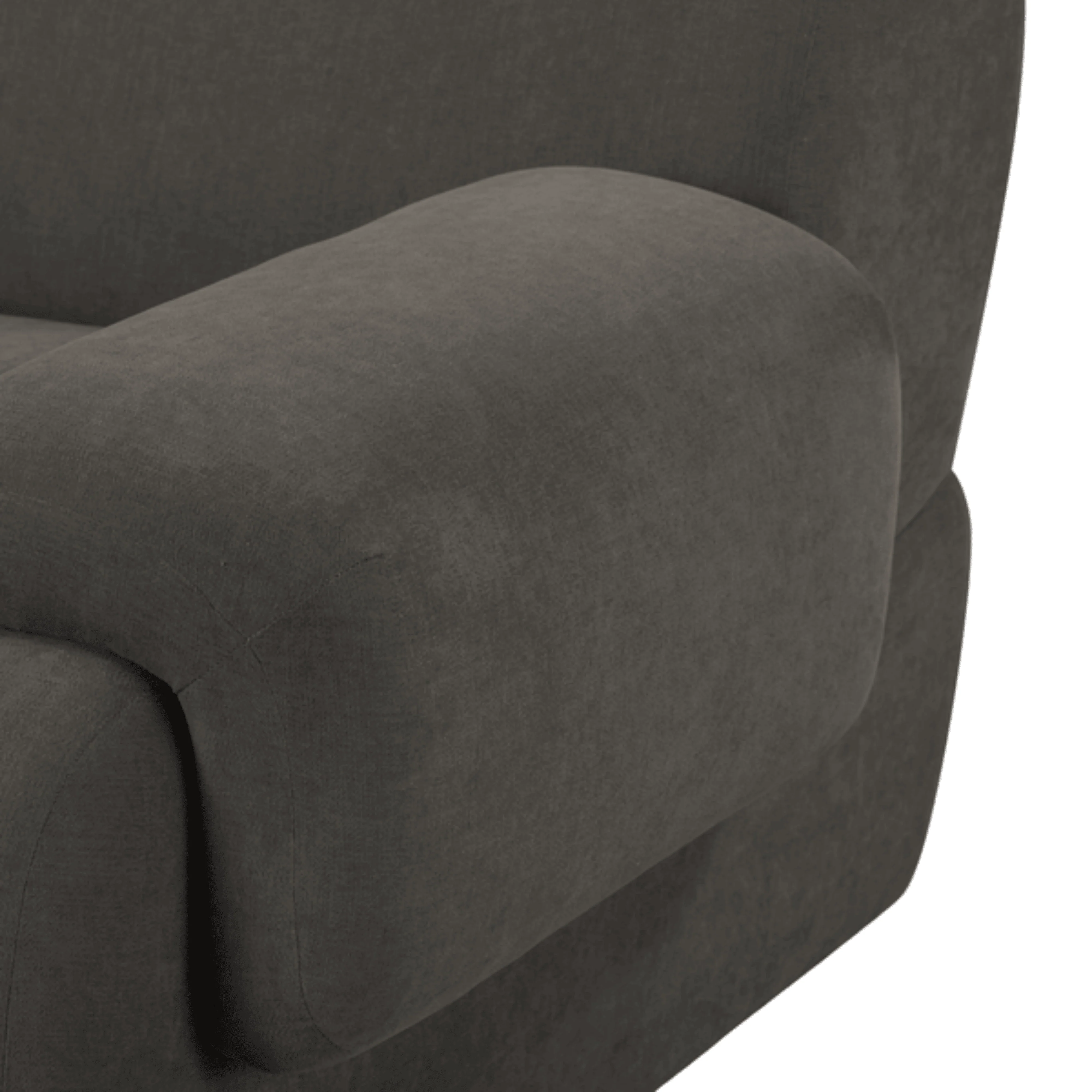 Zenith Contract-Grade Upcycled Fabric Corner Chair - Image 22