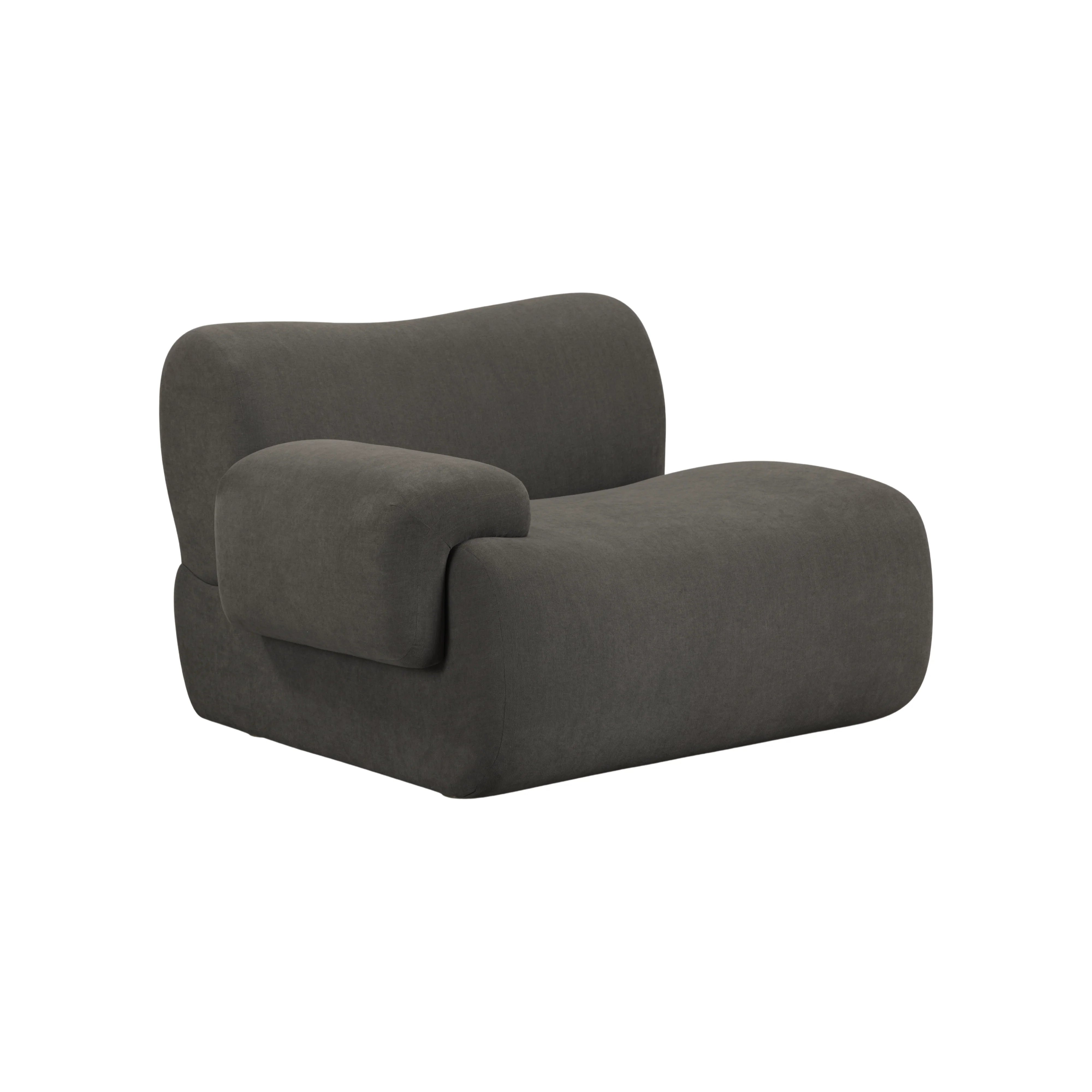 Zenith Contract-Grade Upcycled Fabric Corner Chair - Image 24