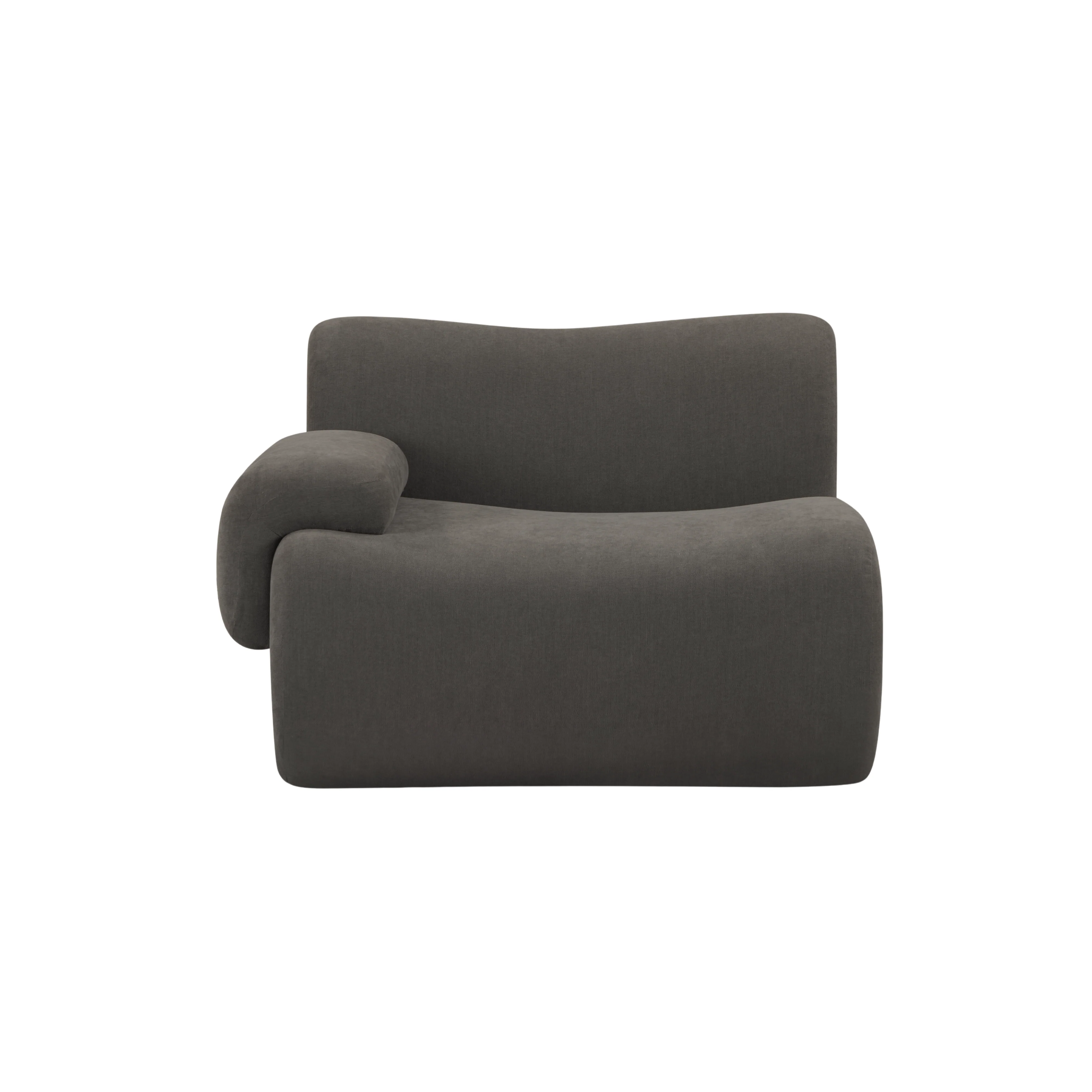 Zenith Contract-Grade Upcycled Fabric Corner Chair - Image 27