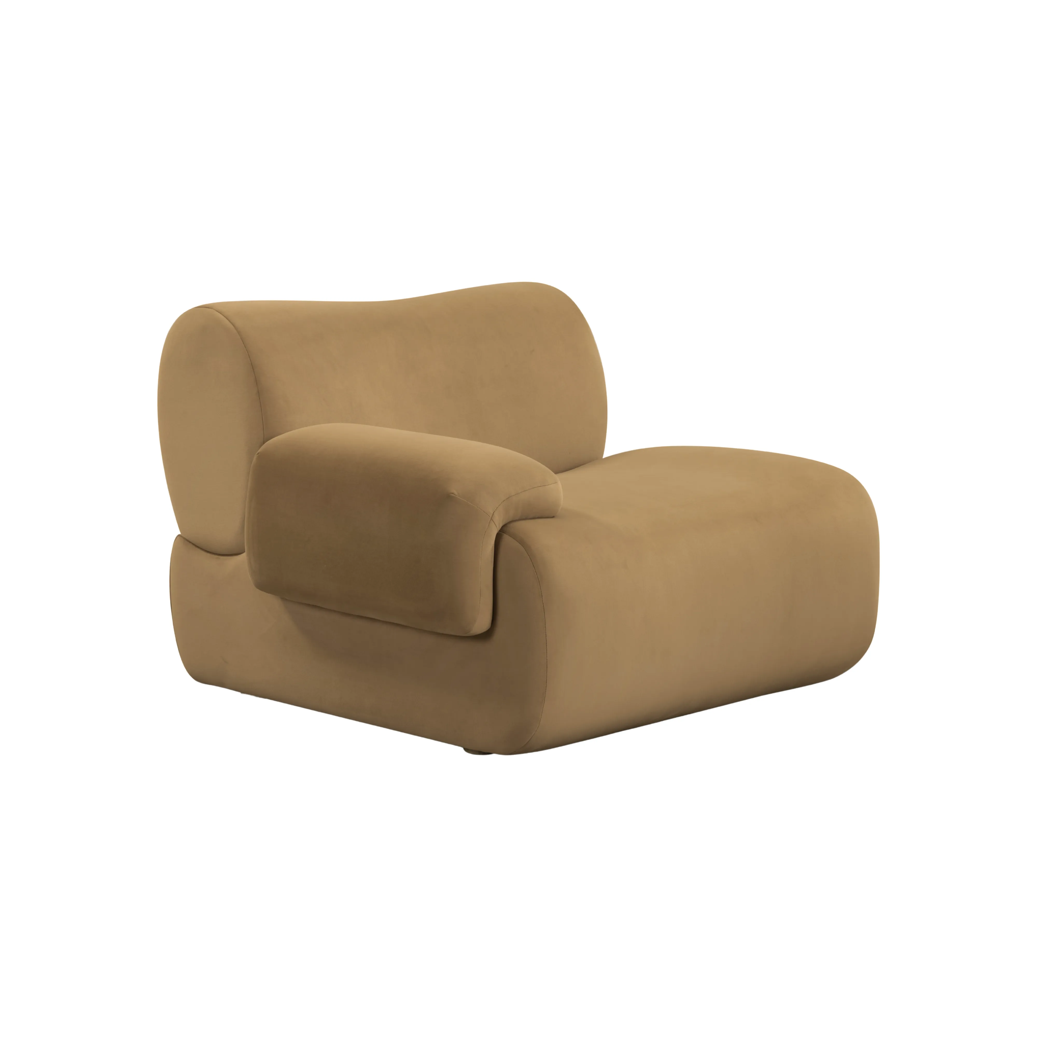 Zenith Performance Velvet Modular Corner Chair - Image 11