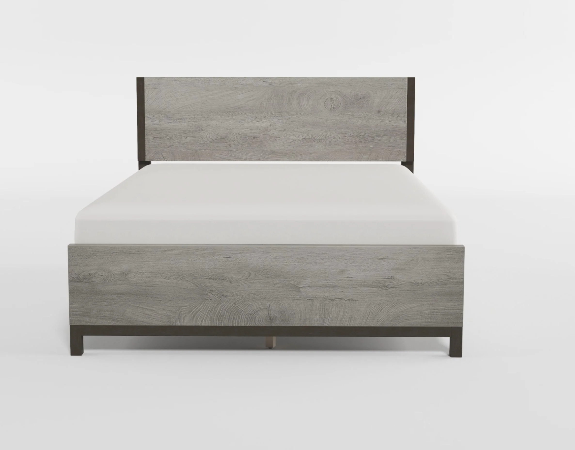 Zephyr Brownish Gray California King Panel Bed - Image 2
