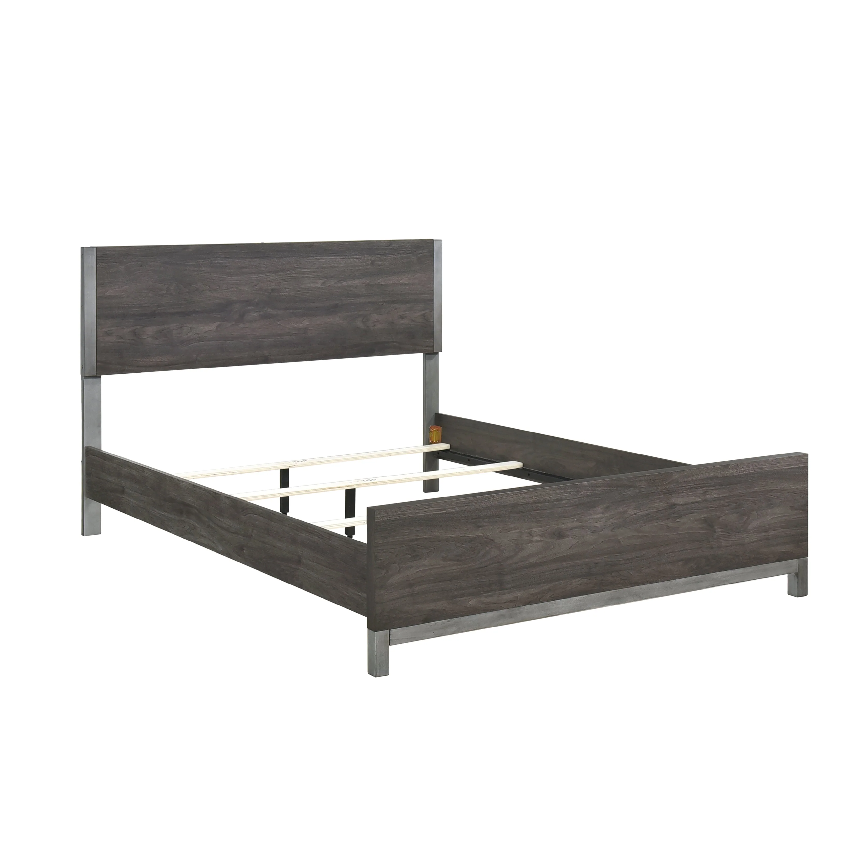 Zephyr Brownish Gray Full Panel Bed - Image 4