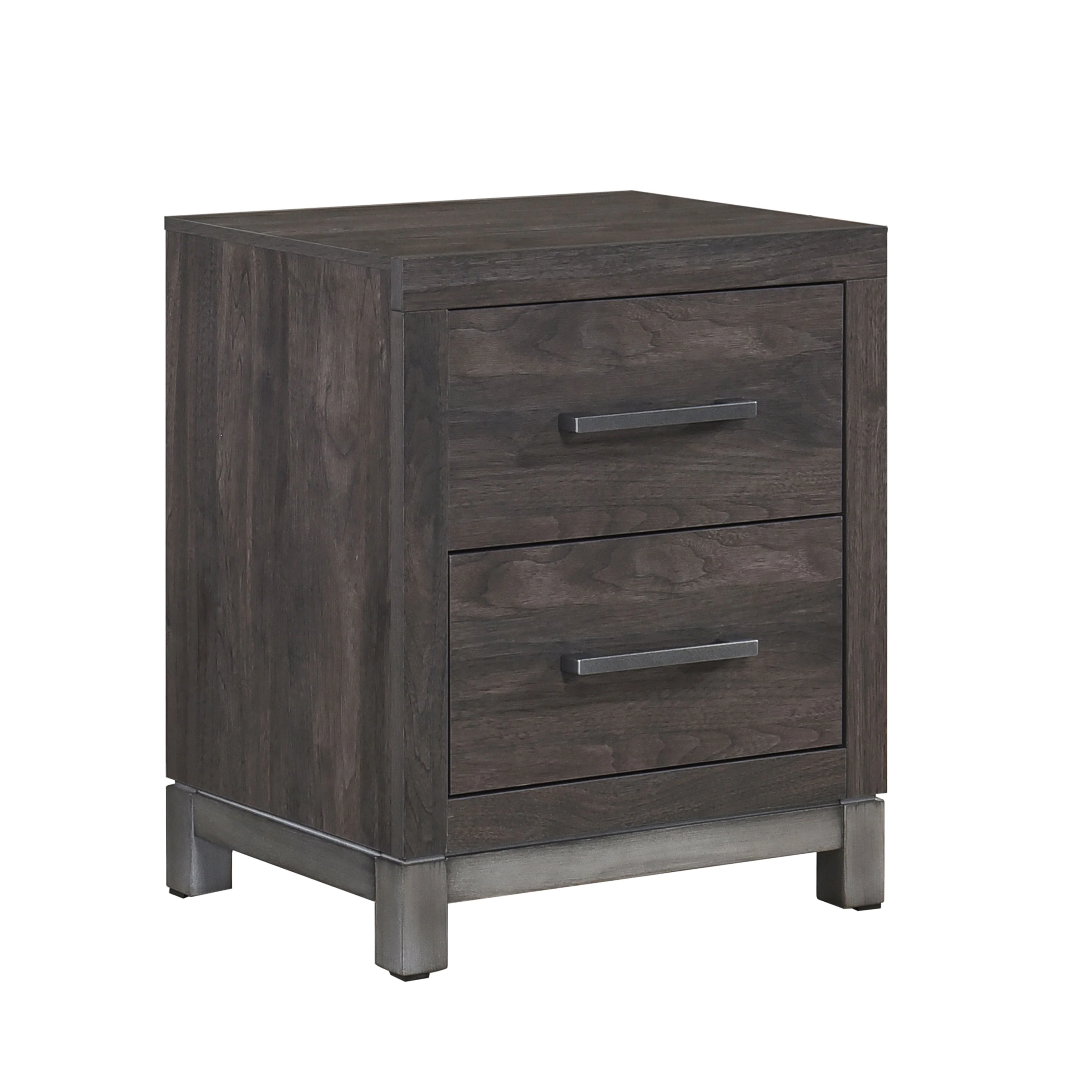 Zephyr Brownish Gray Nightstand