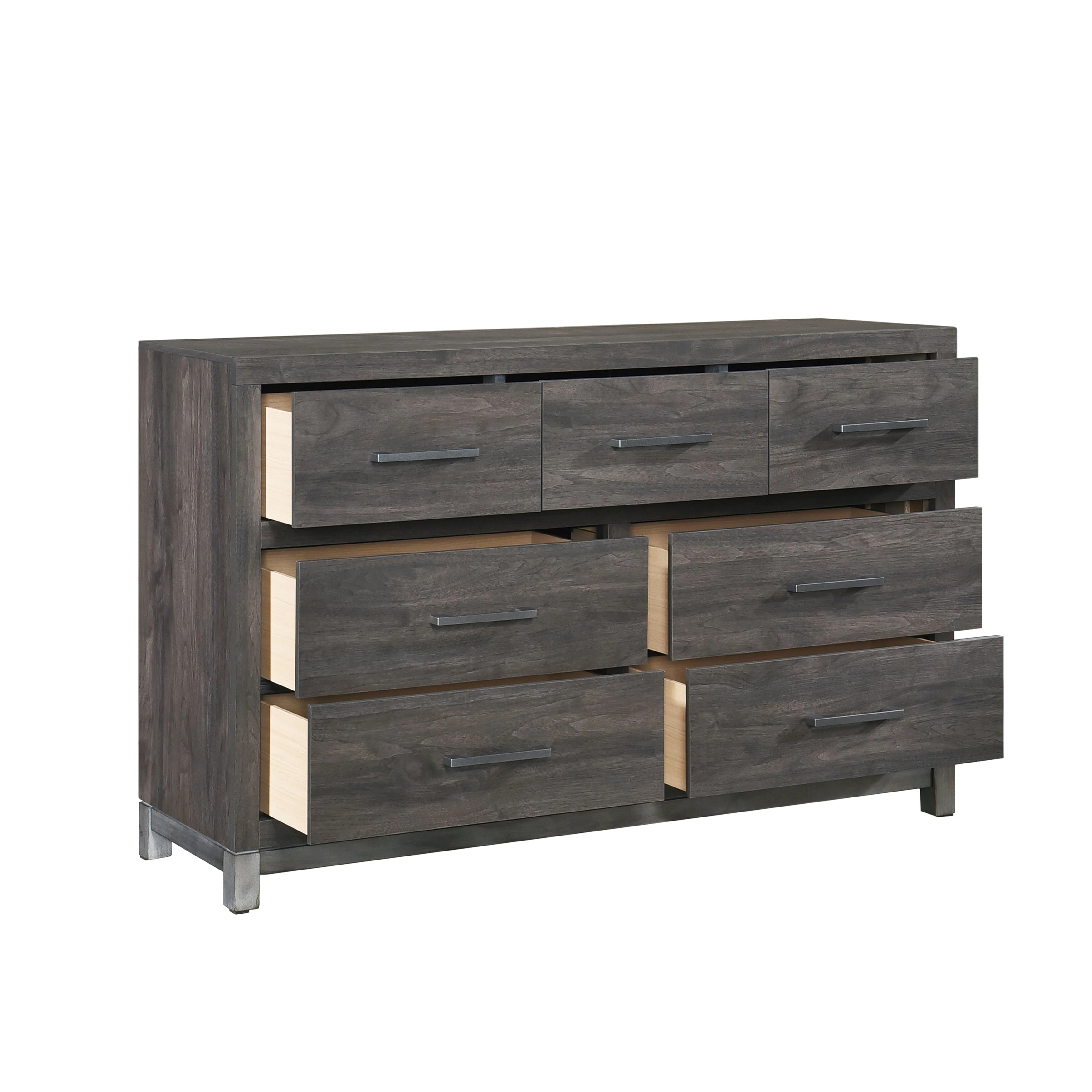 Zephyr Brownish Gray Panel Bedroom Set - Image 7