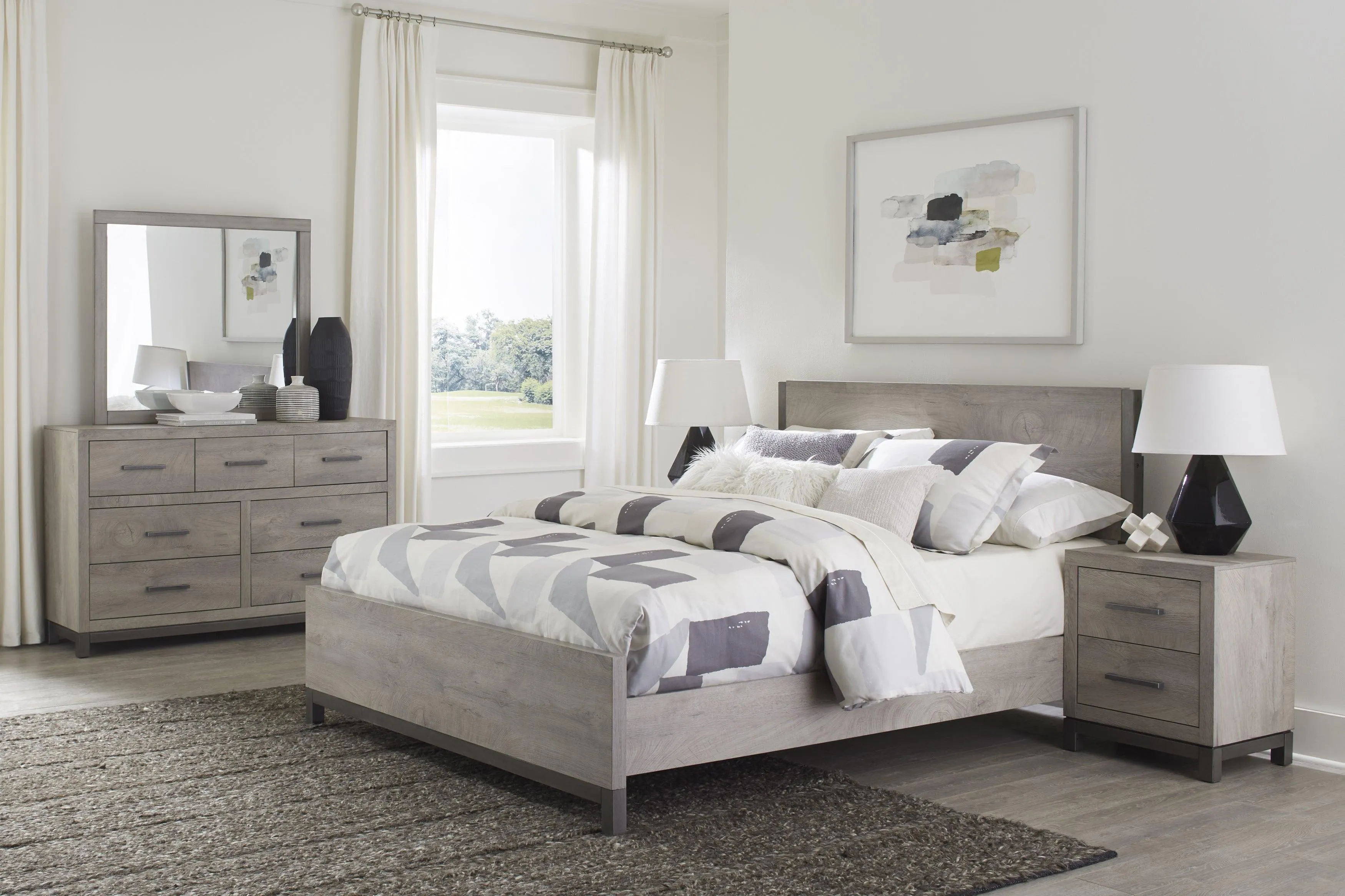 Zephyr Light Gray Dresser - Image 3