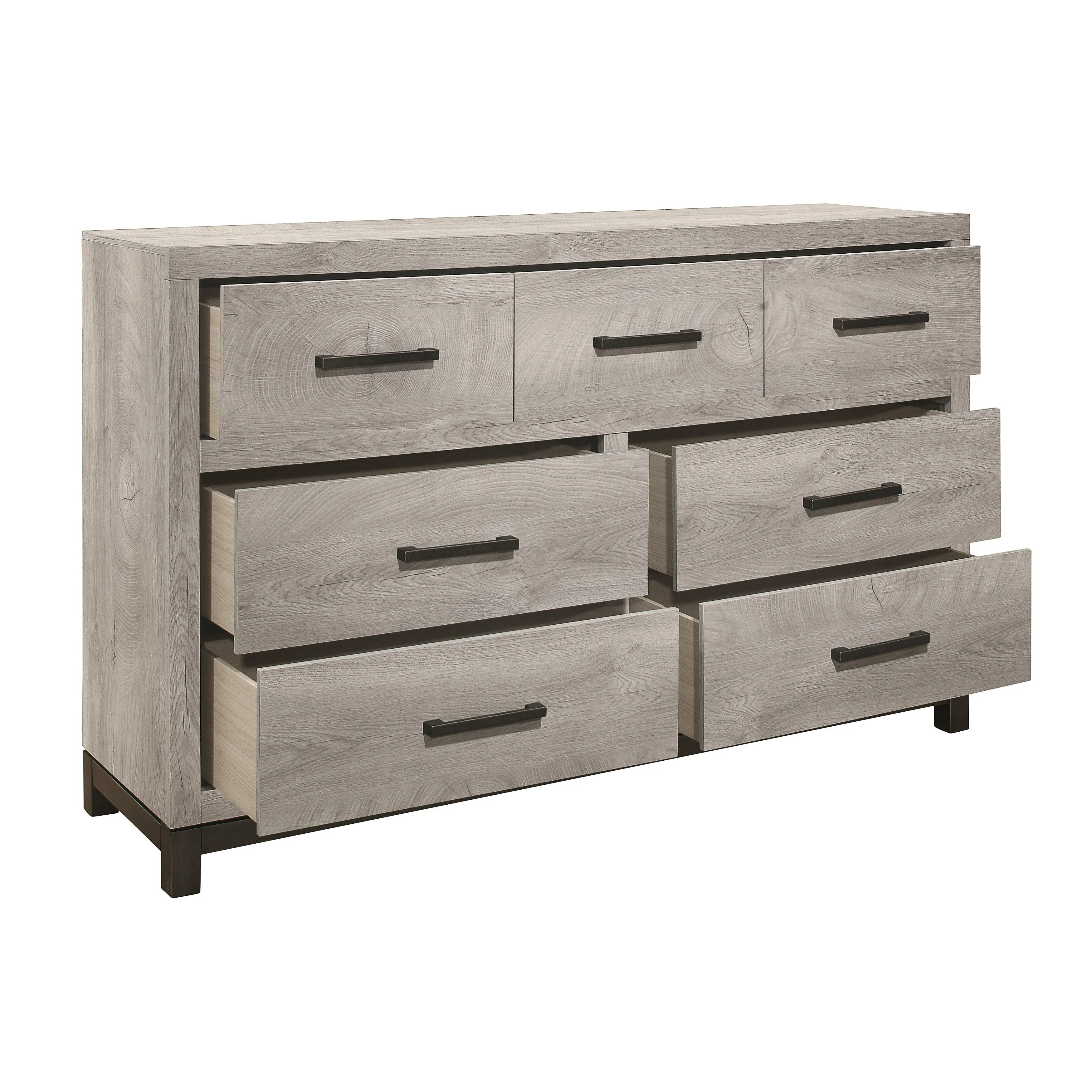 Zephyr Light Gray Dresser - Image 4