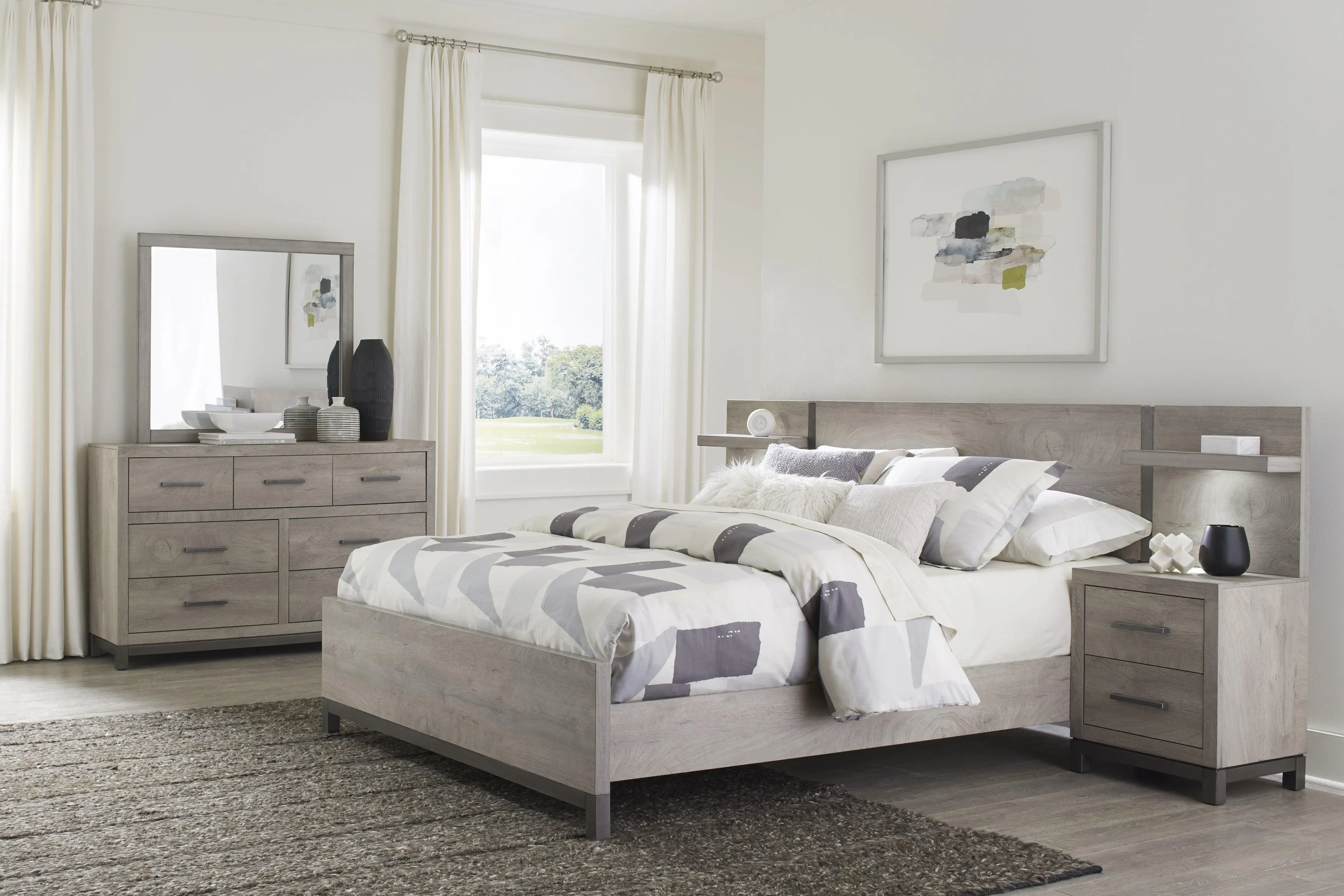 Zephyr Light Gray Dresser - Image 5