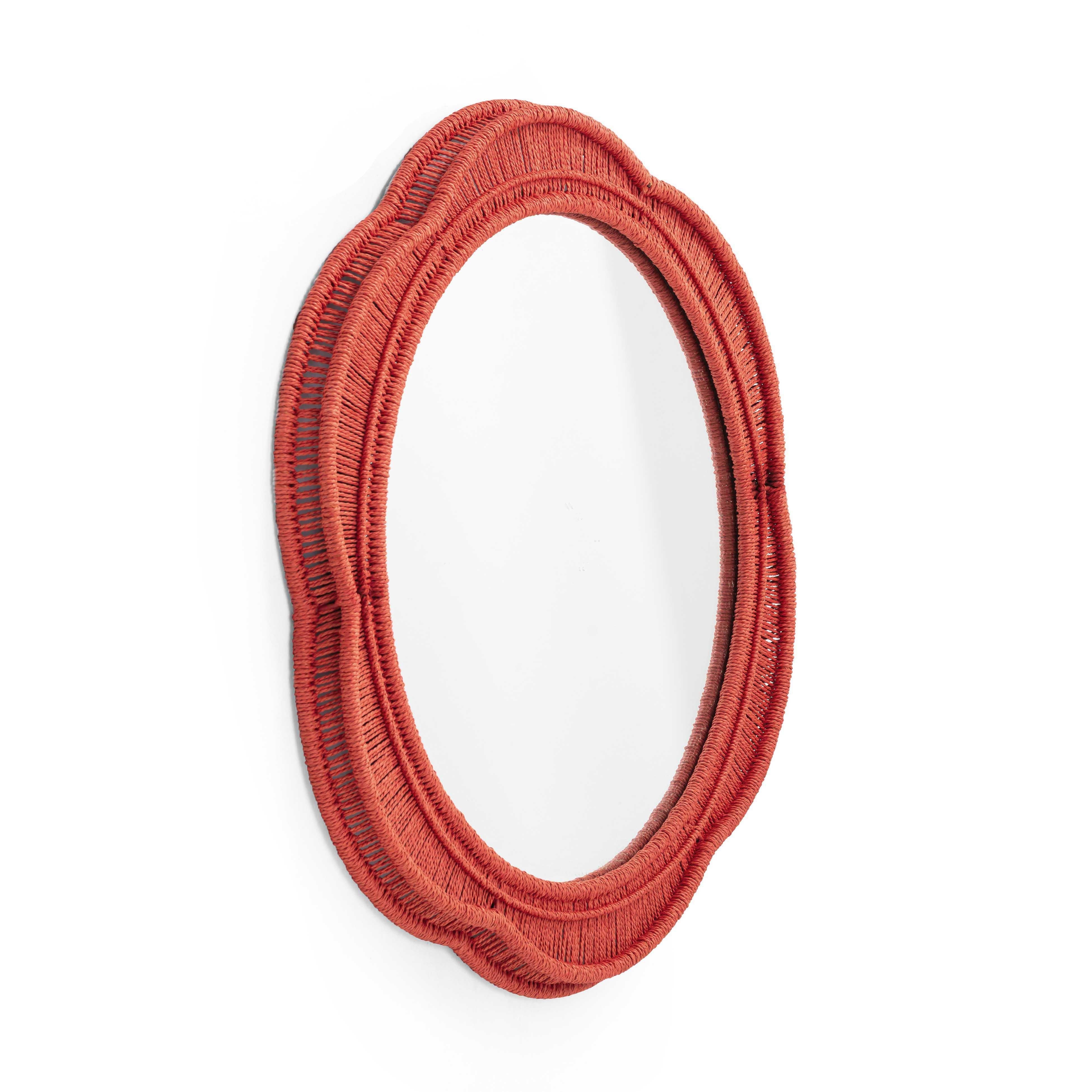 Zeva Round Wall Mirror - Image 8