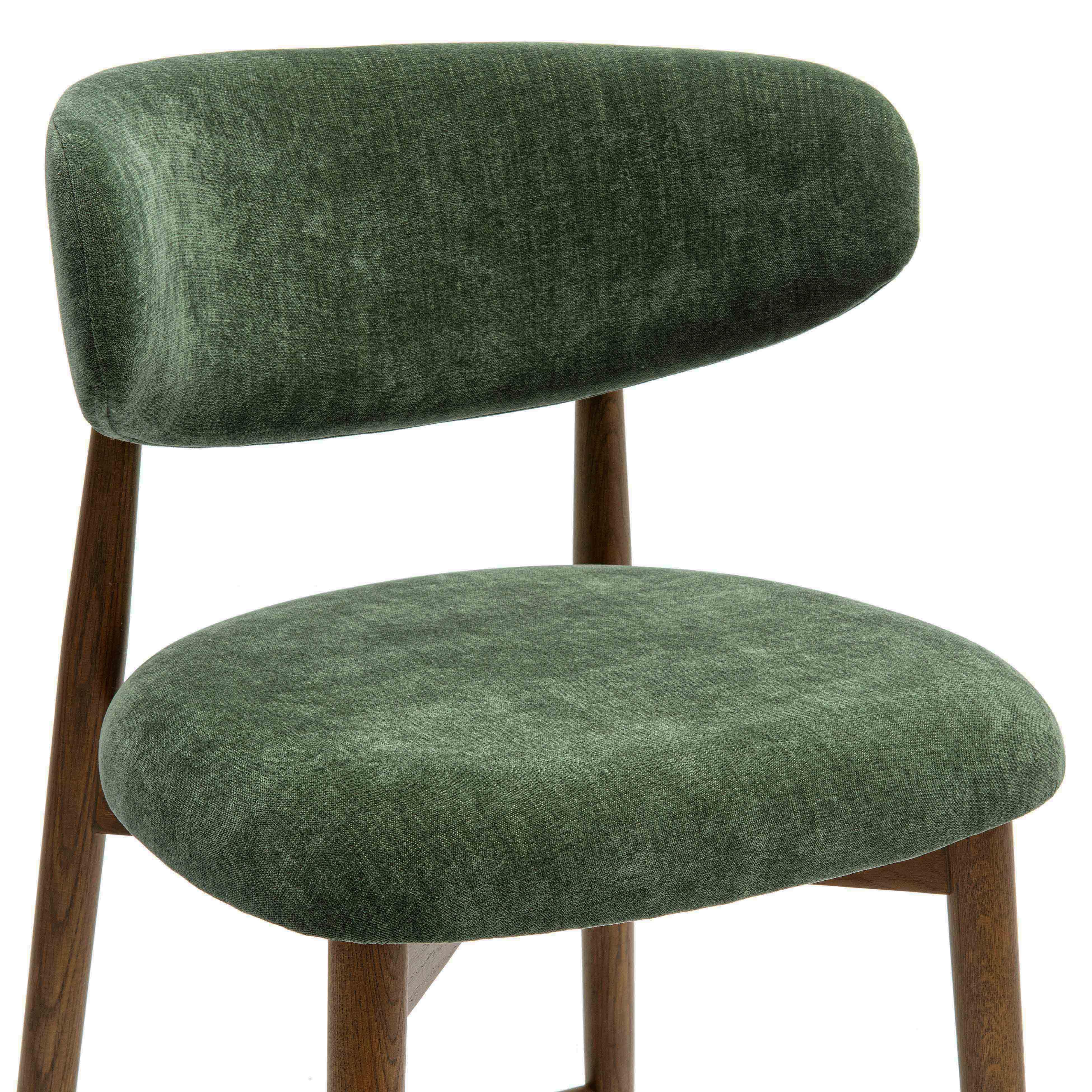 Zinea Performance Textured Velvet Counter Stool - Image 12