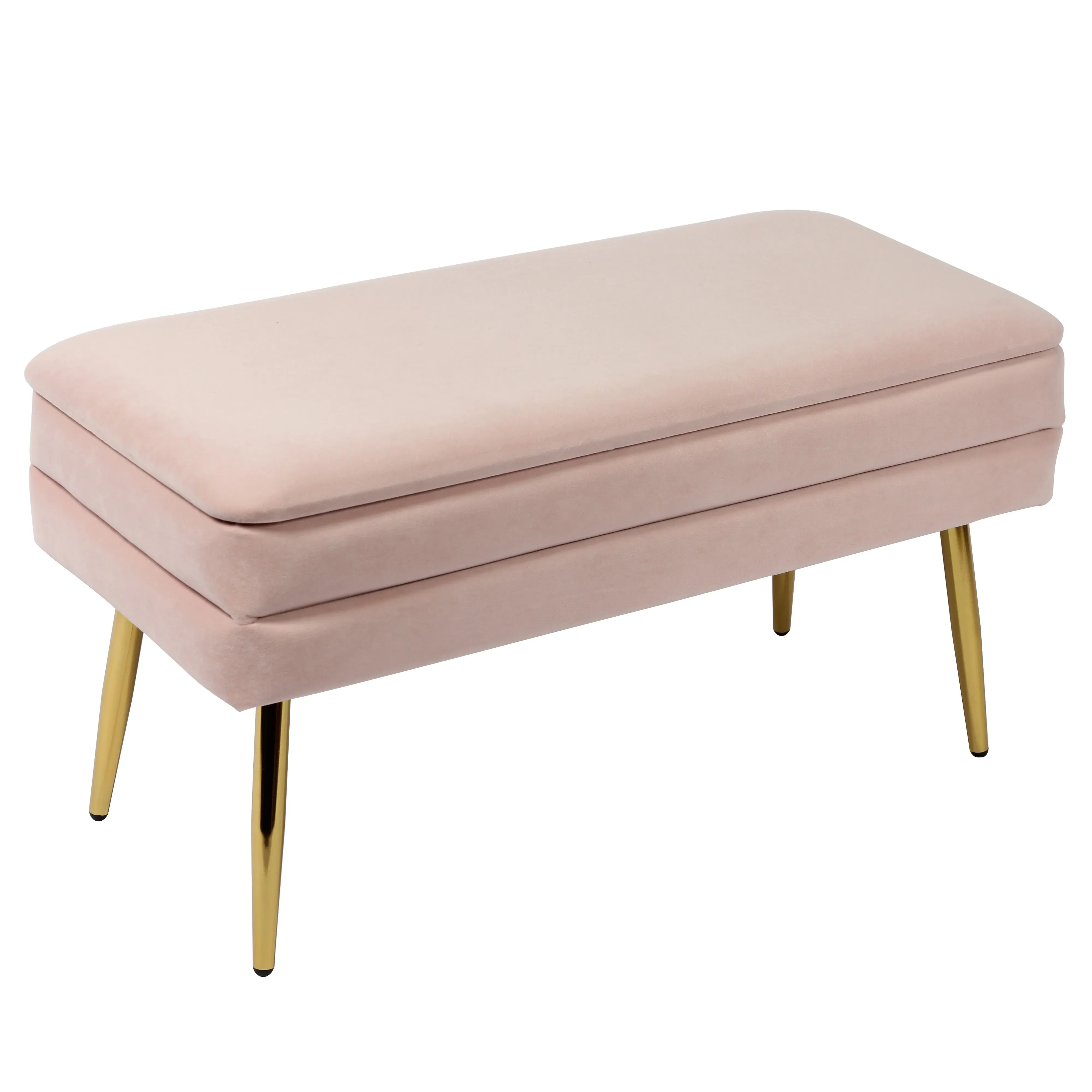 Ziva Velvet Storage Bench - Image 9