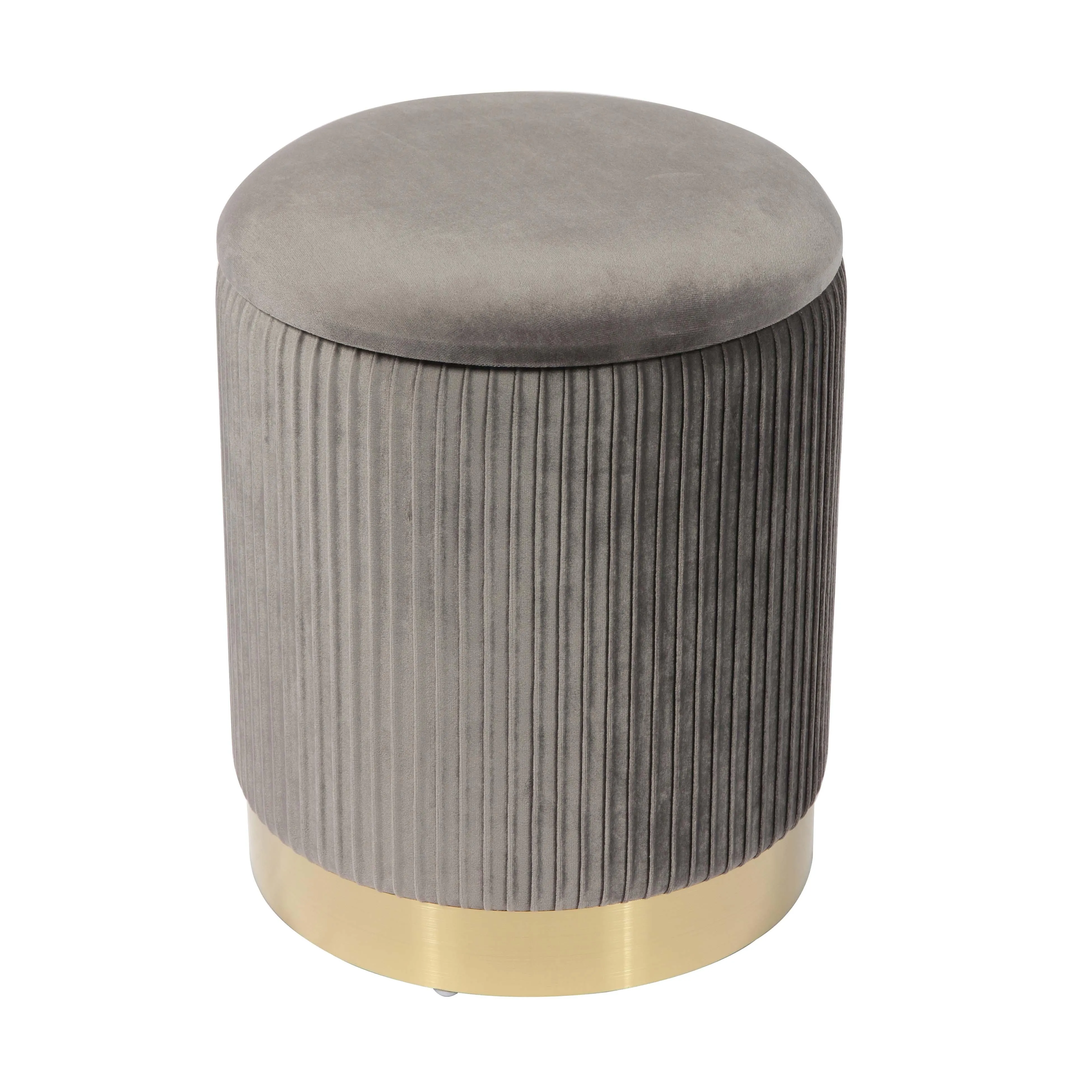 Zoe Velvet Storage Ottoman - Image 18