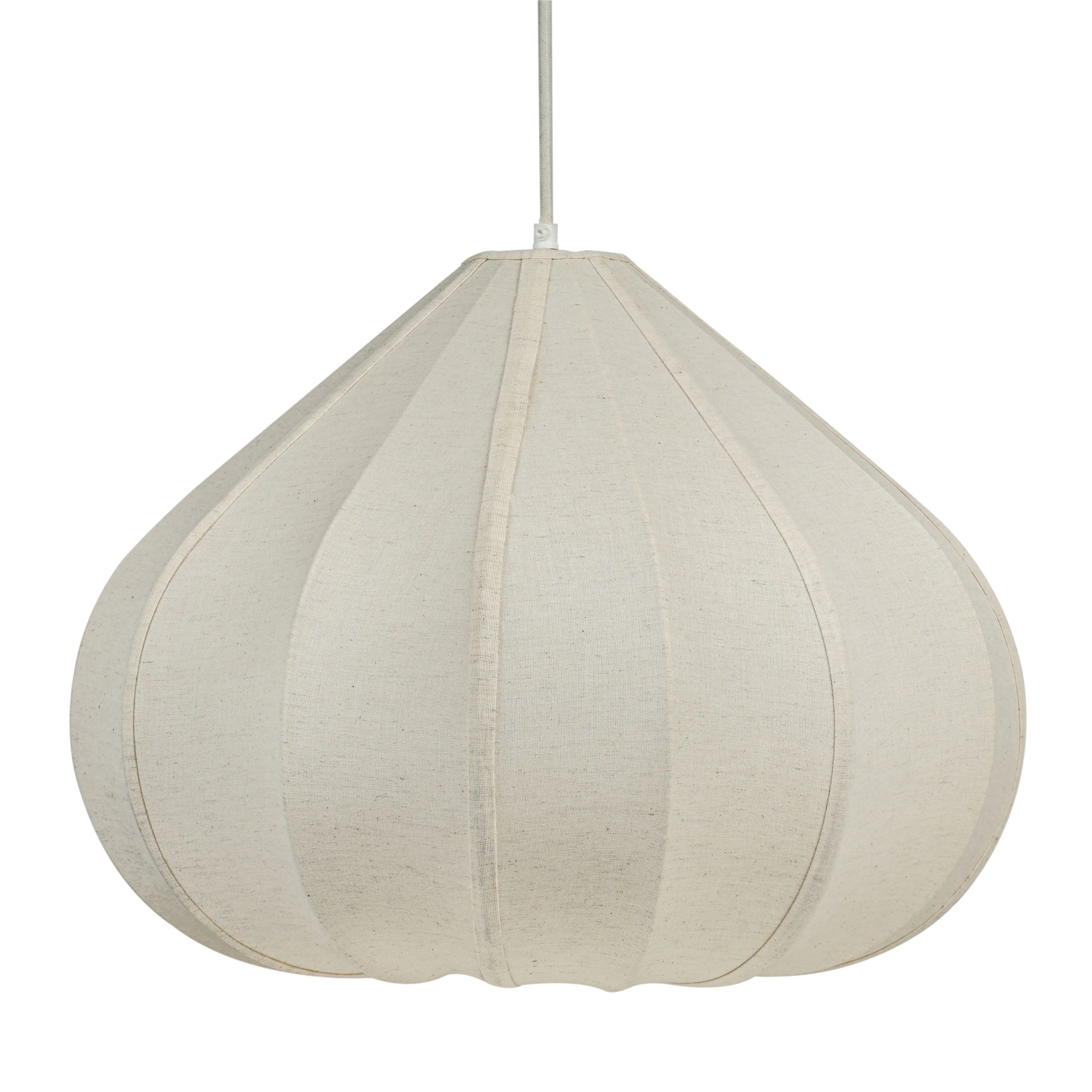 Zubeda Cotton Teardrop Pendant Lamp - Image 6