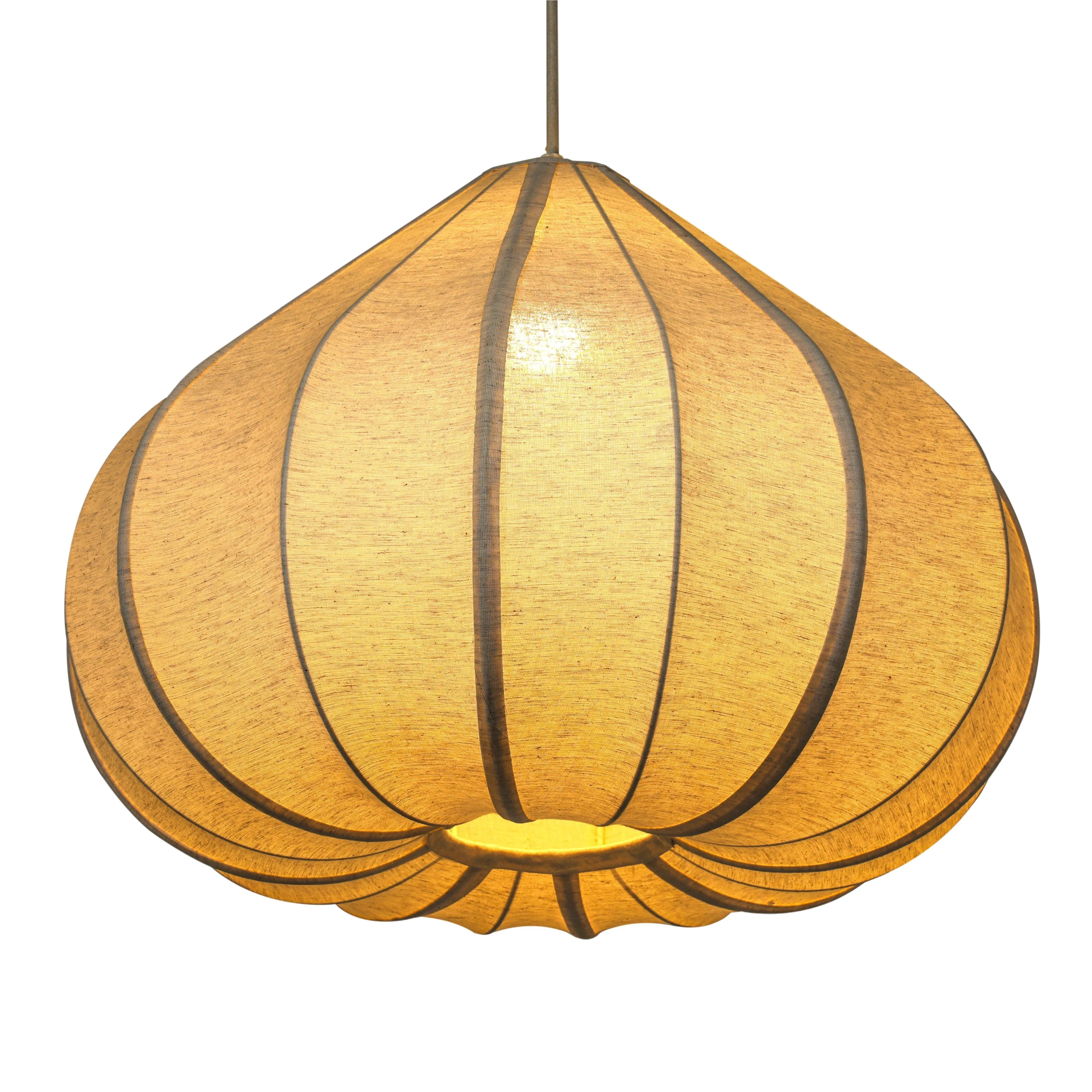 Zubeda Cotton Teardrop Pendant Lamp - Image 7