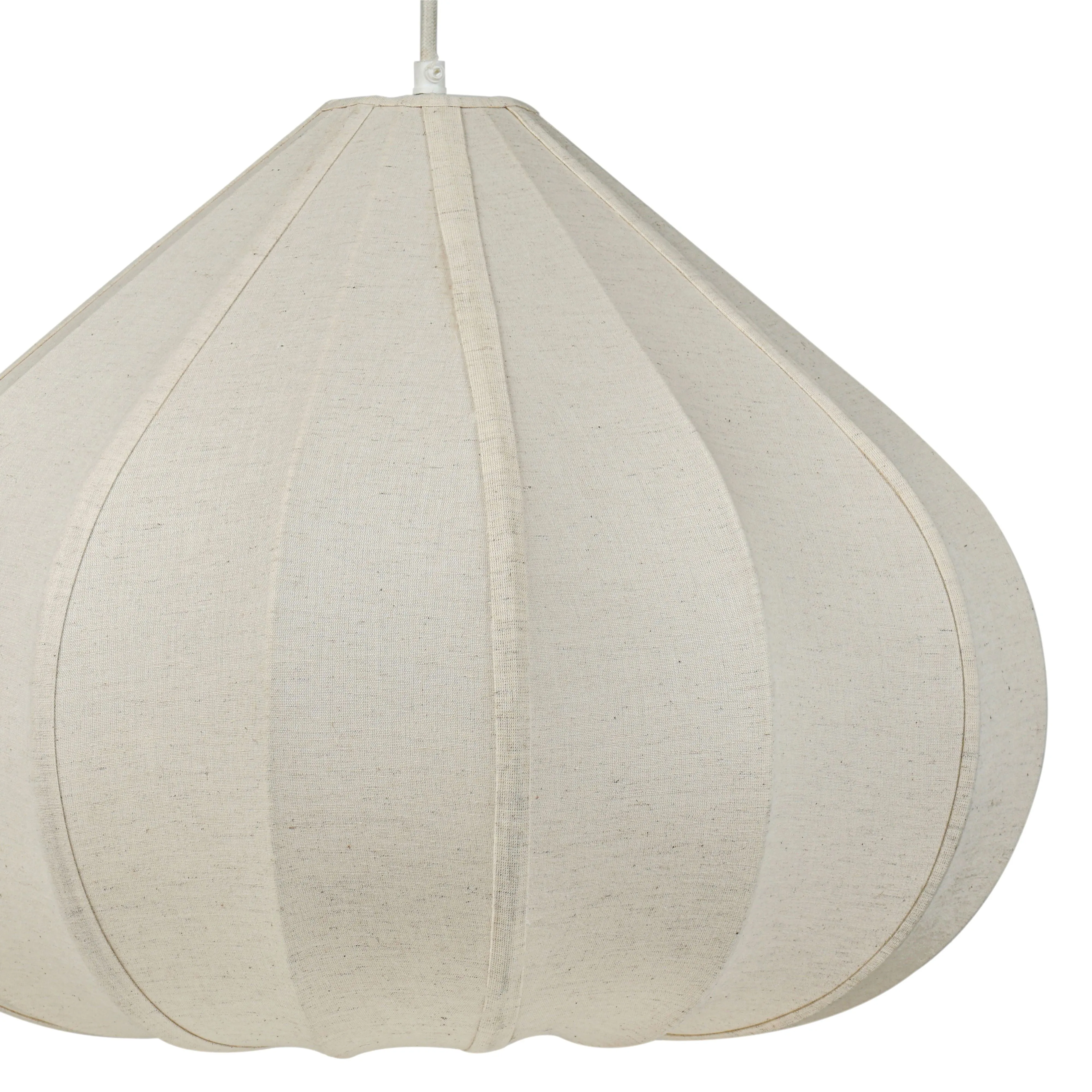 Zubeda Cotton Teardrop Pendant Lamp - Image 9