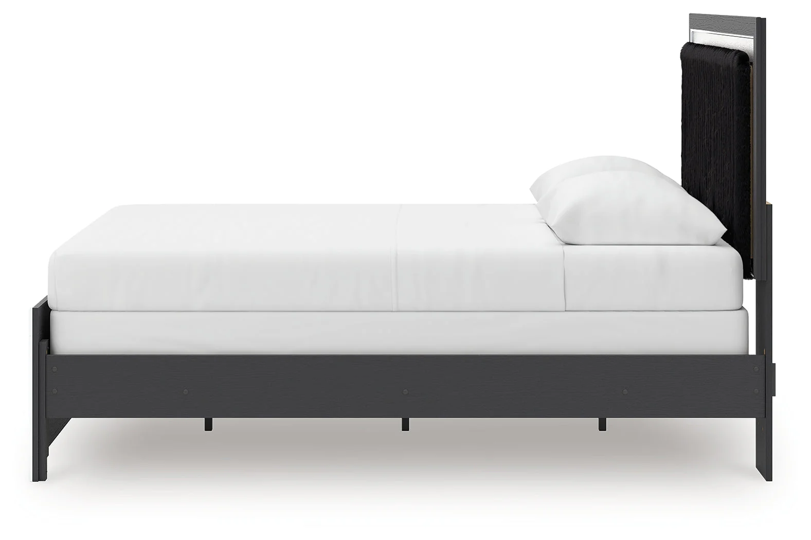 Zuraleus Black Upholstered Panel Bedroom Set - Image 8