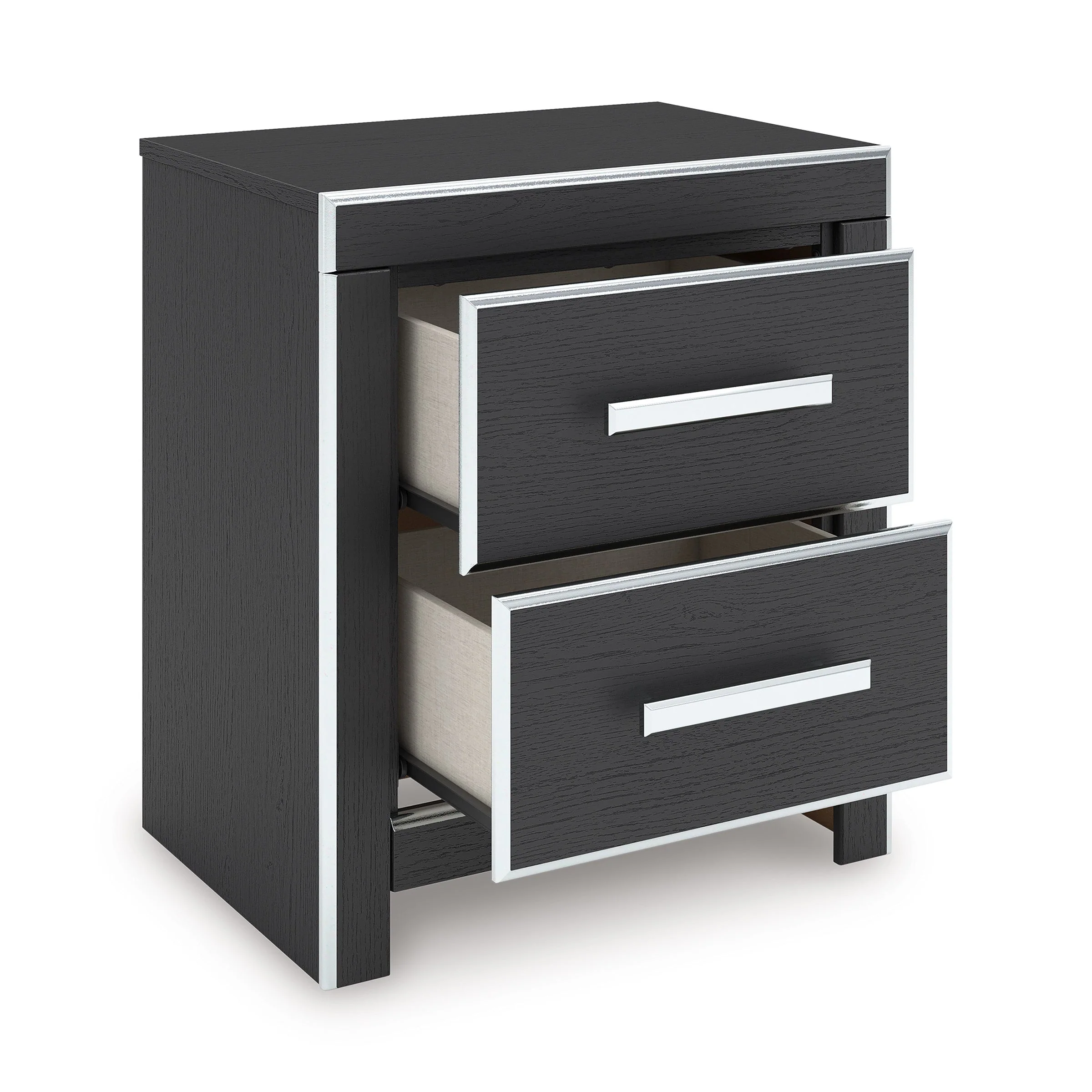 Zuraleus Black Upholstered Platform Bedroom Set - Image 18