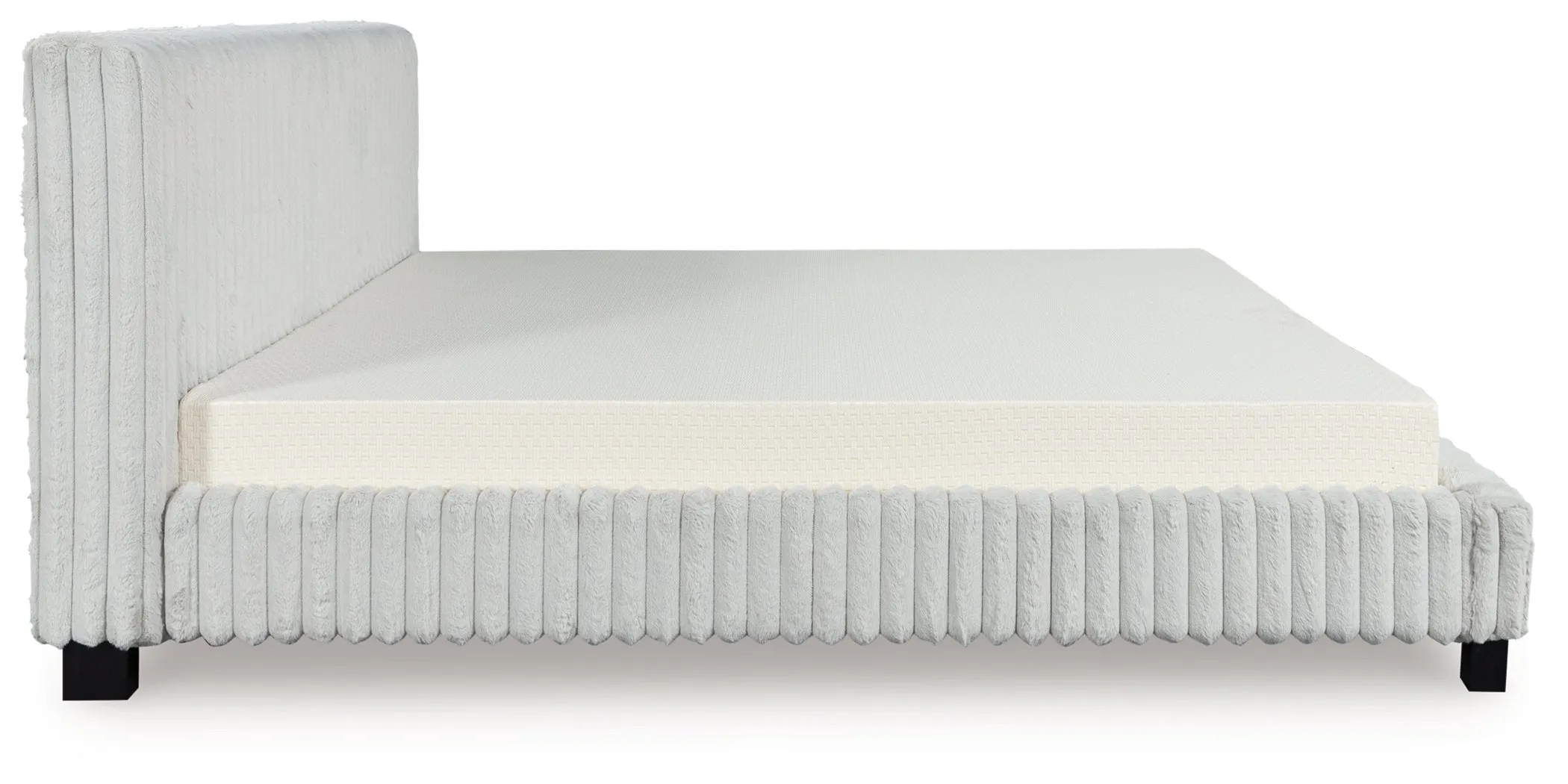 Zuraleus White Queen Upholstered Bed - Image 5