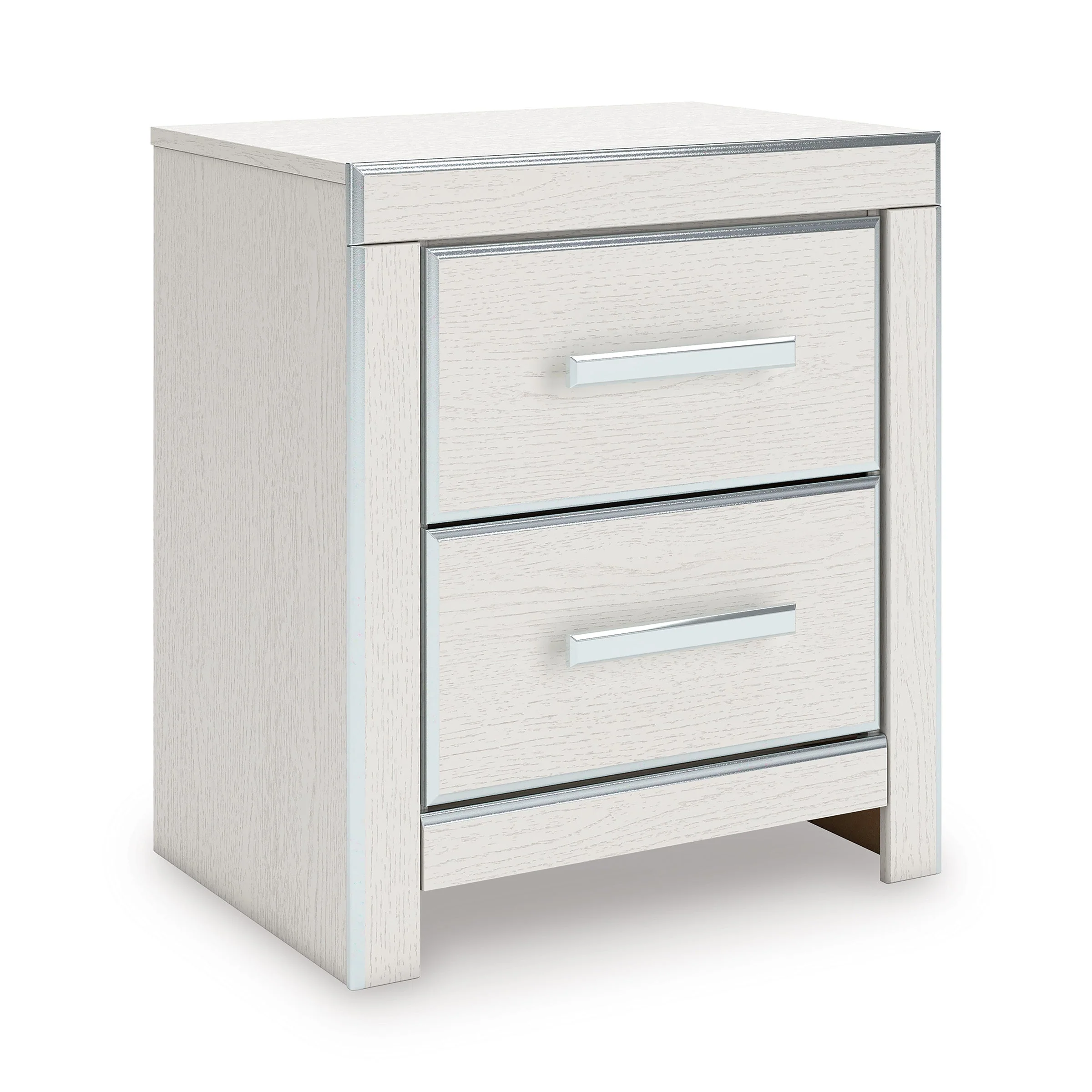 Zuraleus White Upholstered Platform Bedroom Set - Image 12