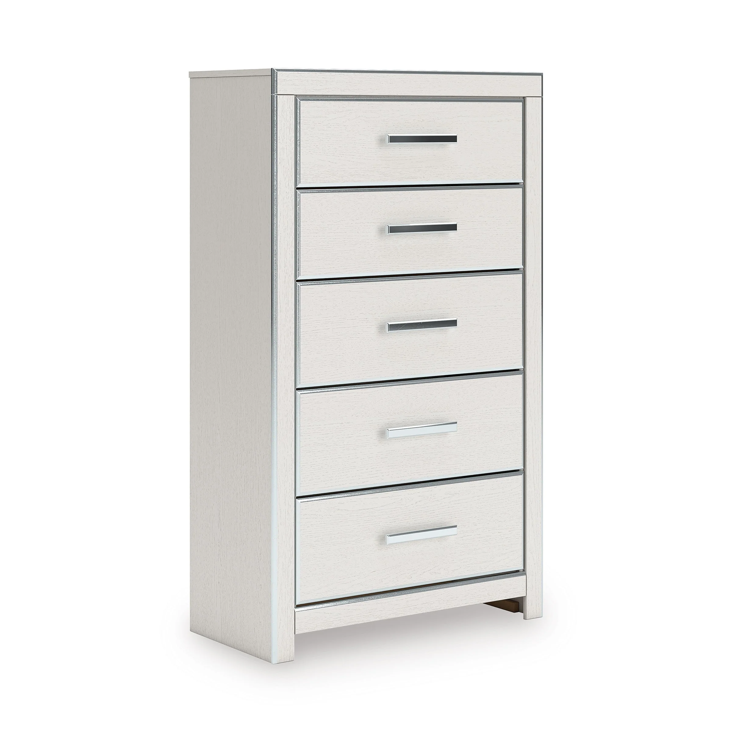 Zuraleus White Upholstered Platform Bedroom Set - Image 13